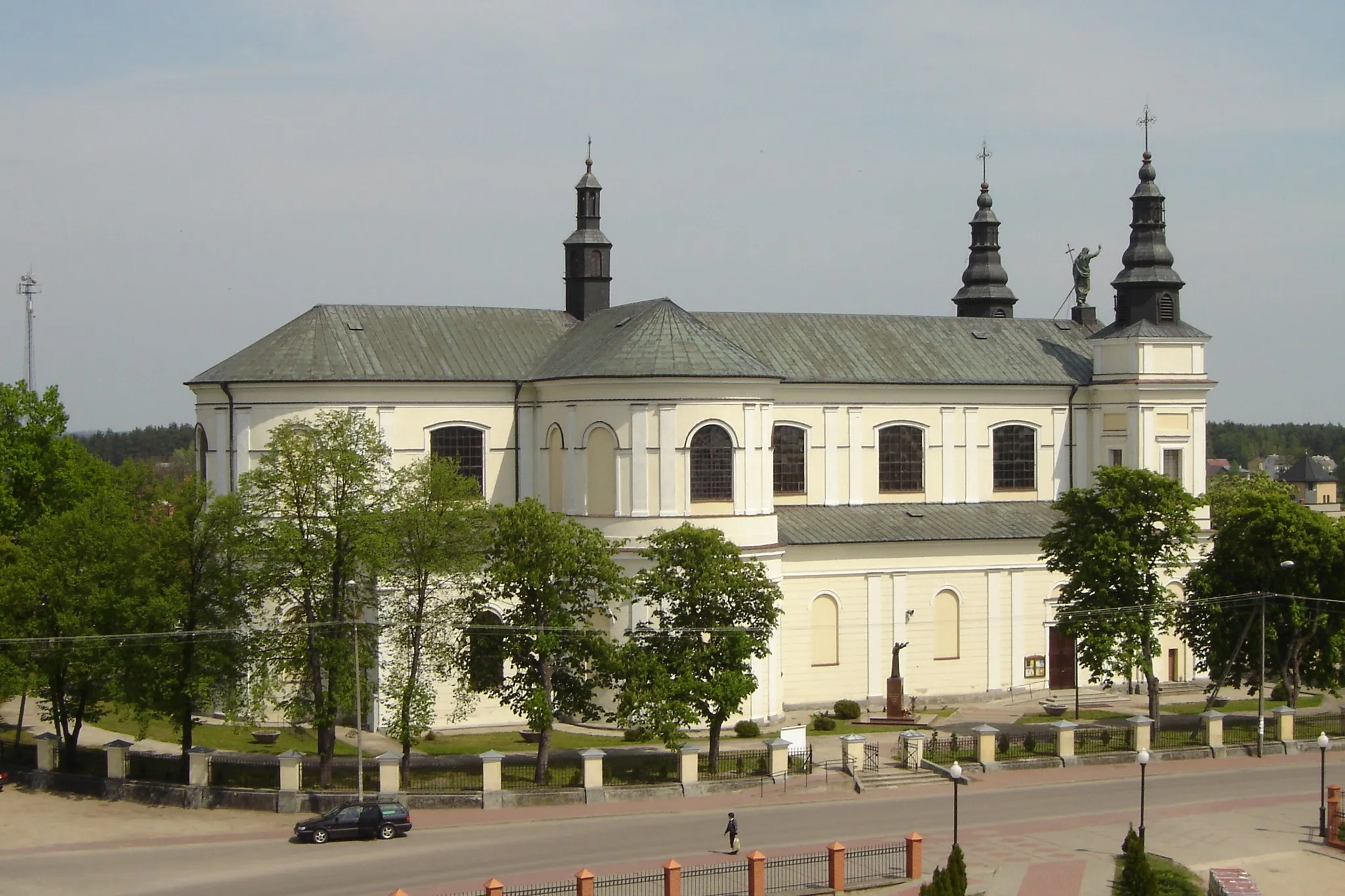 Photo showing: Kadzidło - kościół parafialny p.w. Świętego Ducha, XIX w. (zabytek nr rejestr. A-422)
