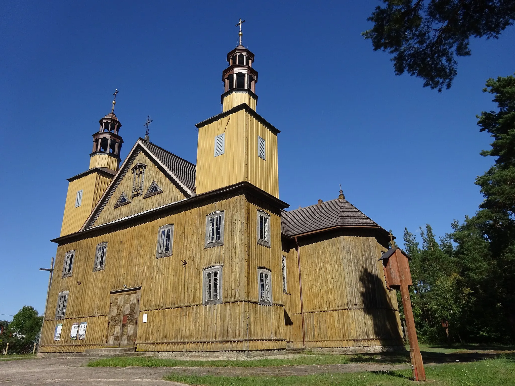 Photo showing: Kościół pw. św. Anny w Łysych