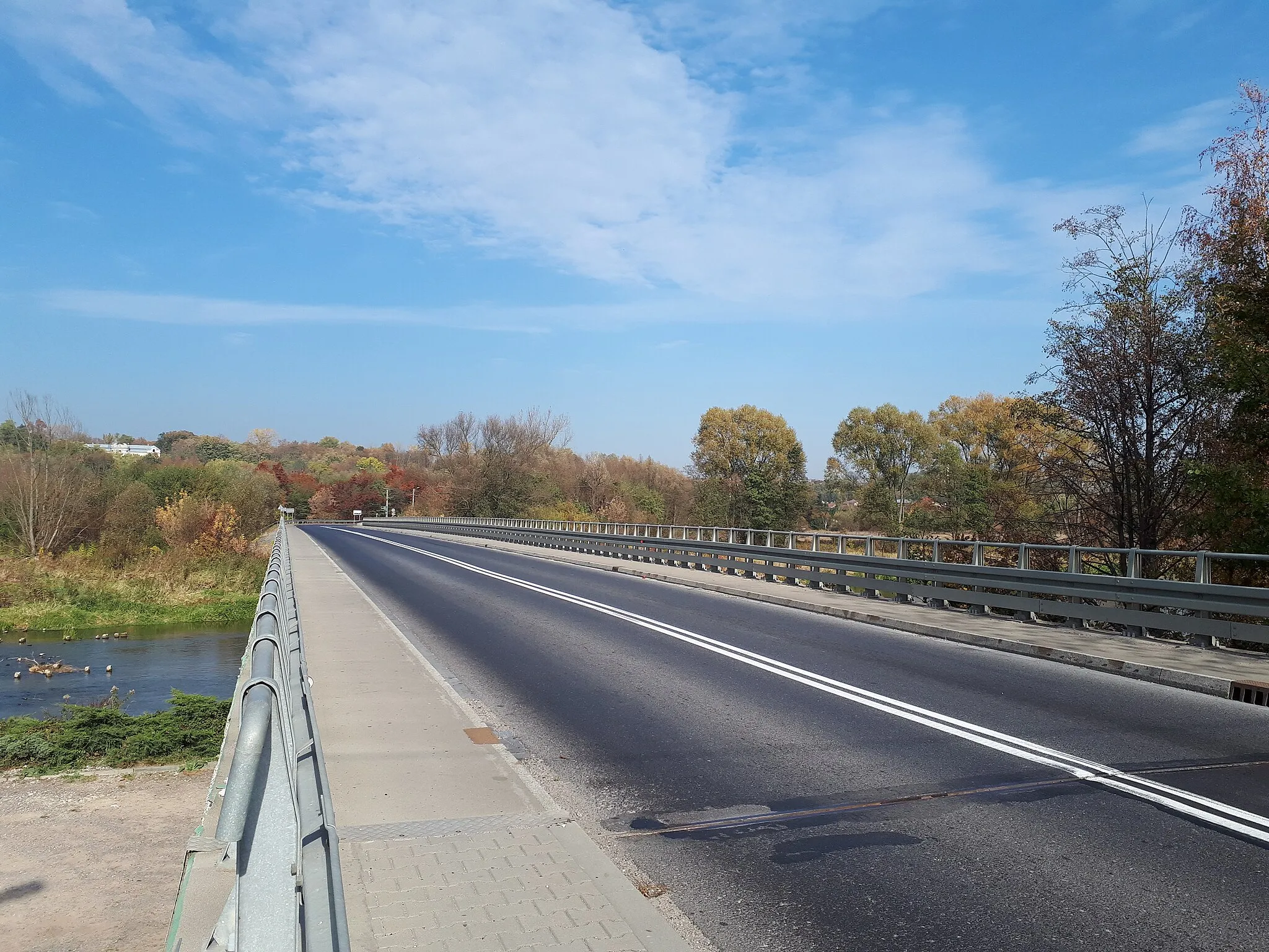 Photo showing: Voivodeship road nr 728 in Nowe Miasto