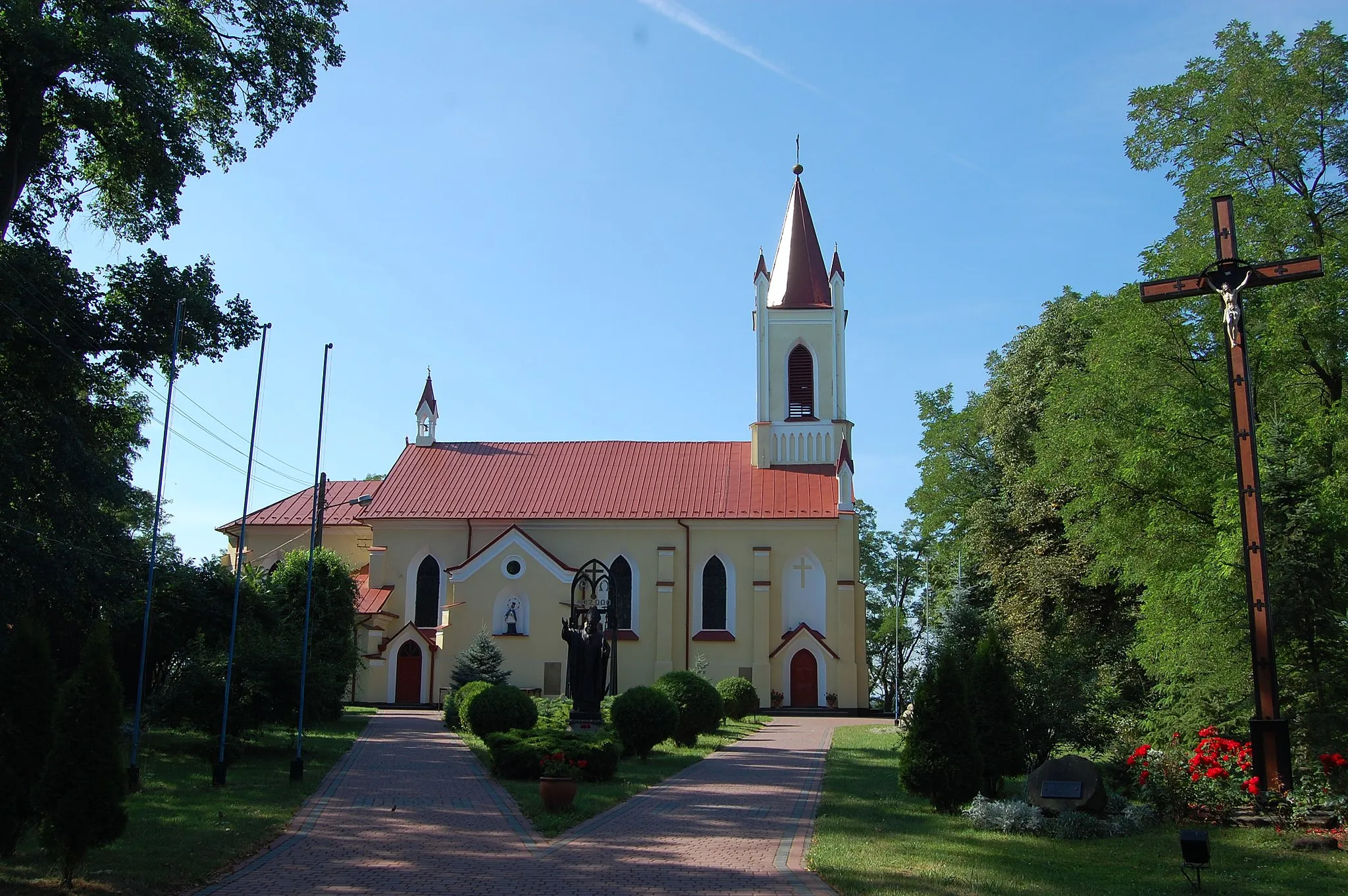 Photo showing: Virgin Mary of Sorrows' Care Church in Nowe Miasto nad Pilicą