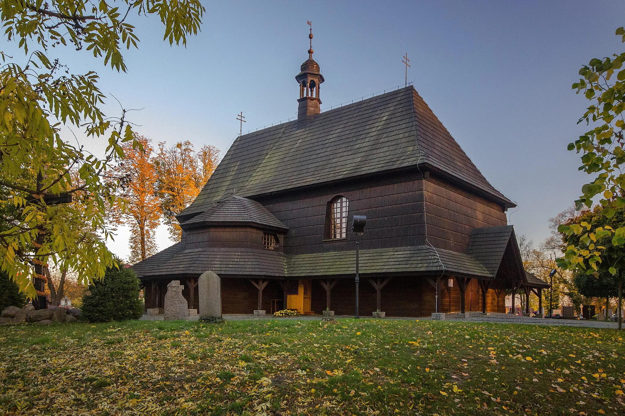 Photo showing: Kościół św. Anny, Czarnowąsy, gm. Dobrzeń Wielki, pow. opolski, woj. opolskie