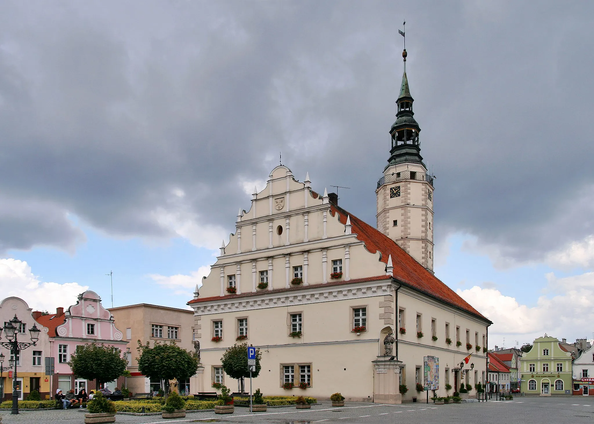 Photo showing: Town Hall in Głogówek.