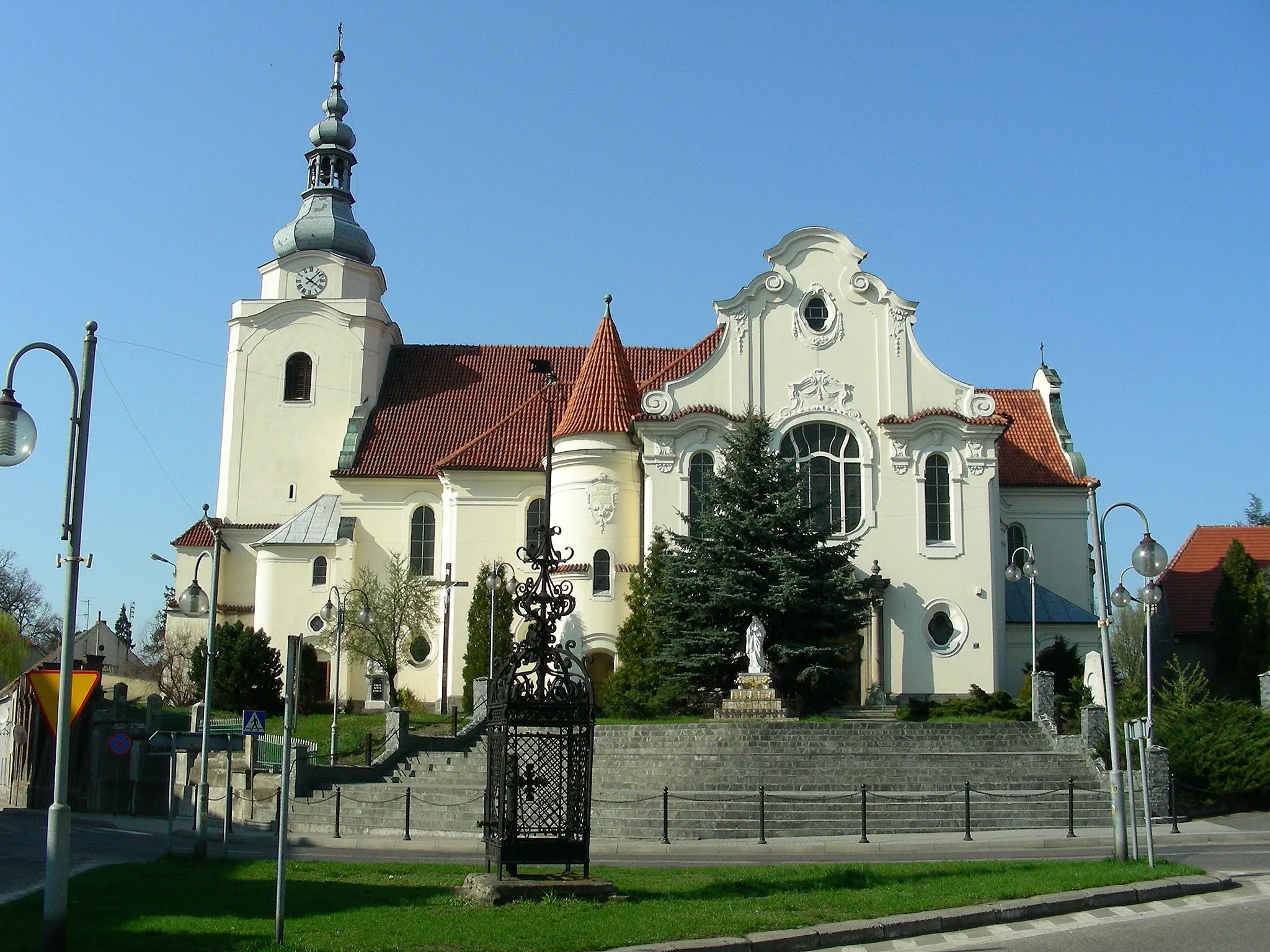 Photo showing: Kościół Trójcy Świętej w Korfantowie, Korfantów, powiat nyski, województwo opolskie,