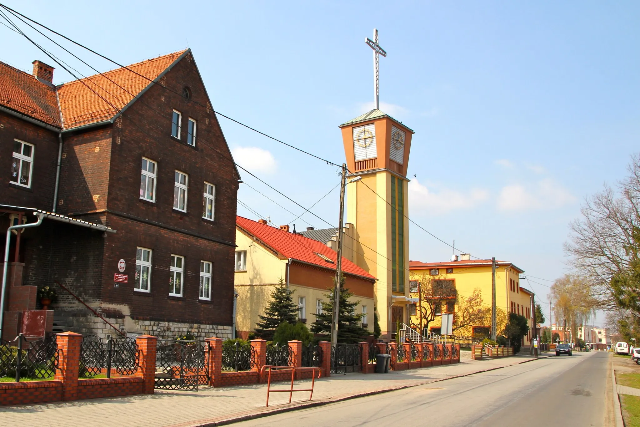 Photo showing: Reńska Wieś - rzymskokatolicki kościół parafialny p.w św. Urbana, 1924-1926