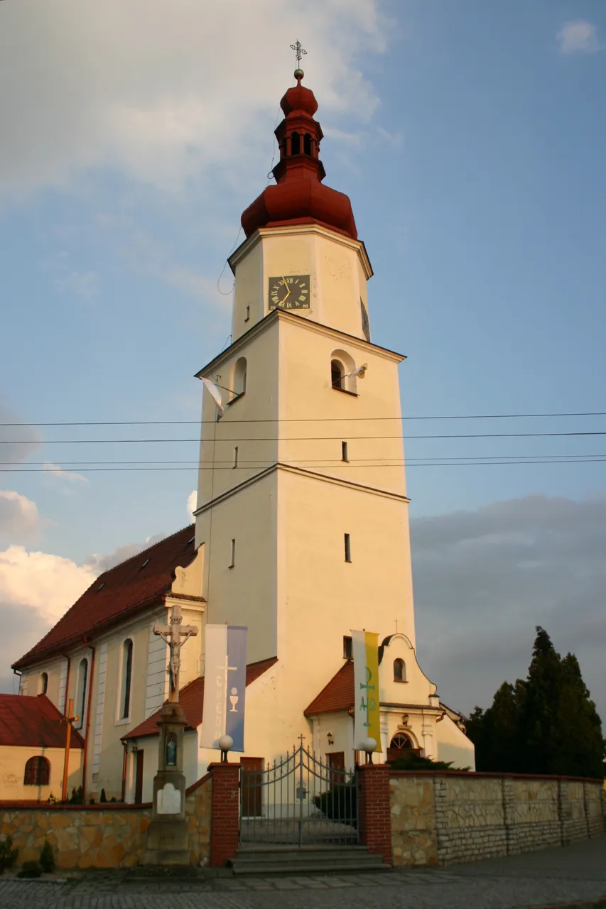 Photo showing: Parafia św. Marcina w Strzeleczkach.
