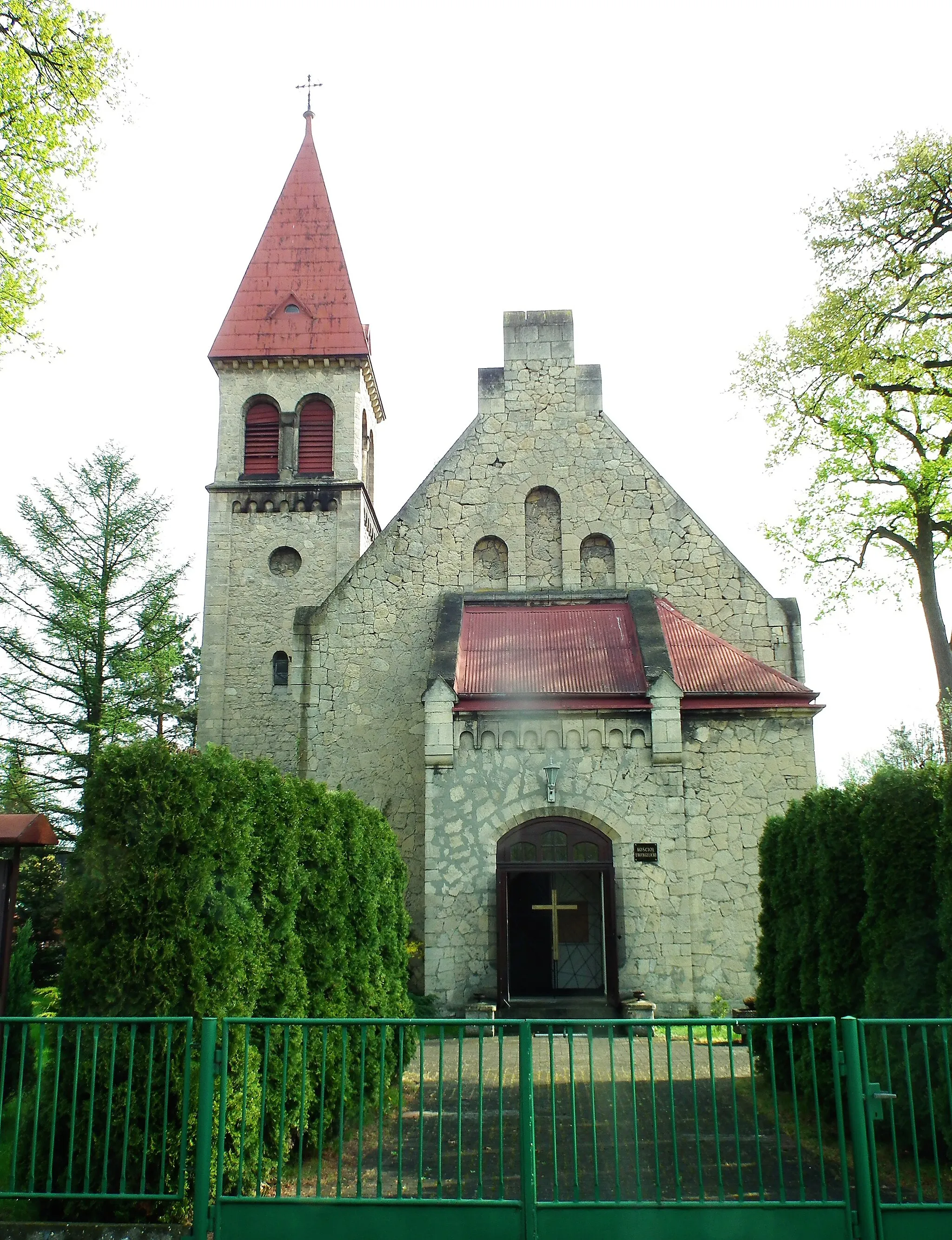 Photo showing: Kościół ewangelicki w Zawadzkiem.