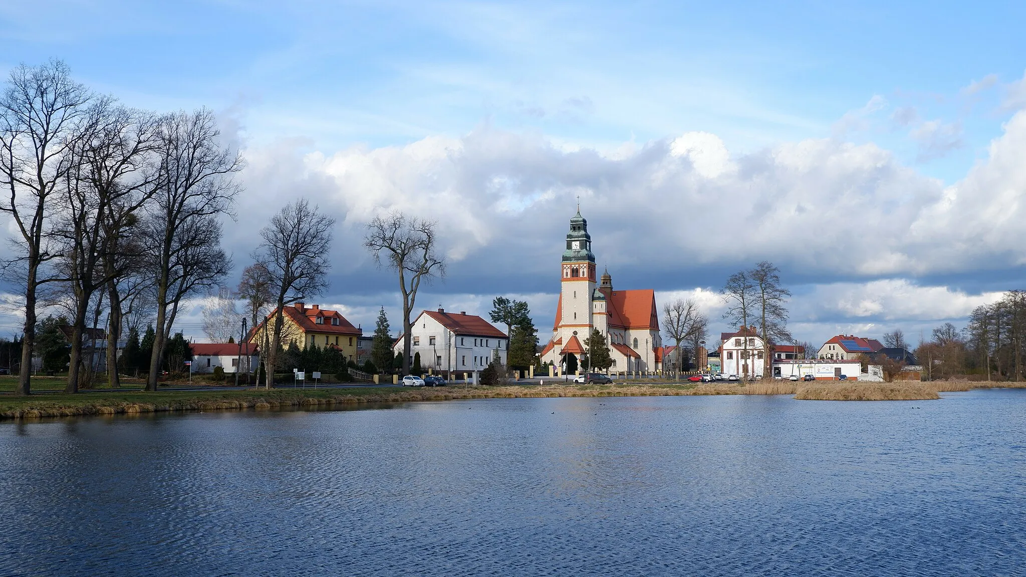 Photo showing: General view of Zębowice/Zembowitz, Upper Silesia, Poland