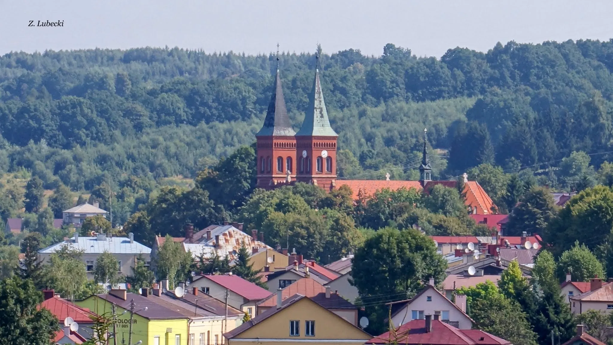 Photo showing: Błażowa  - Kościelne Wieże