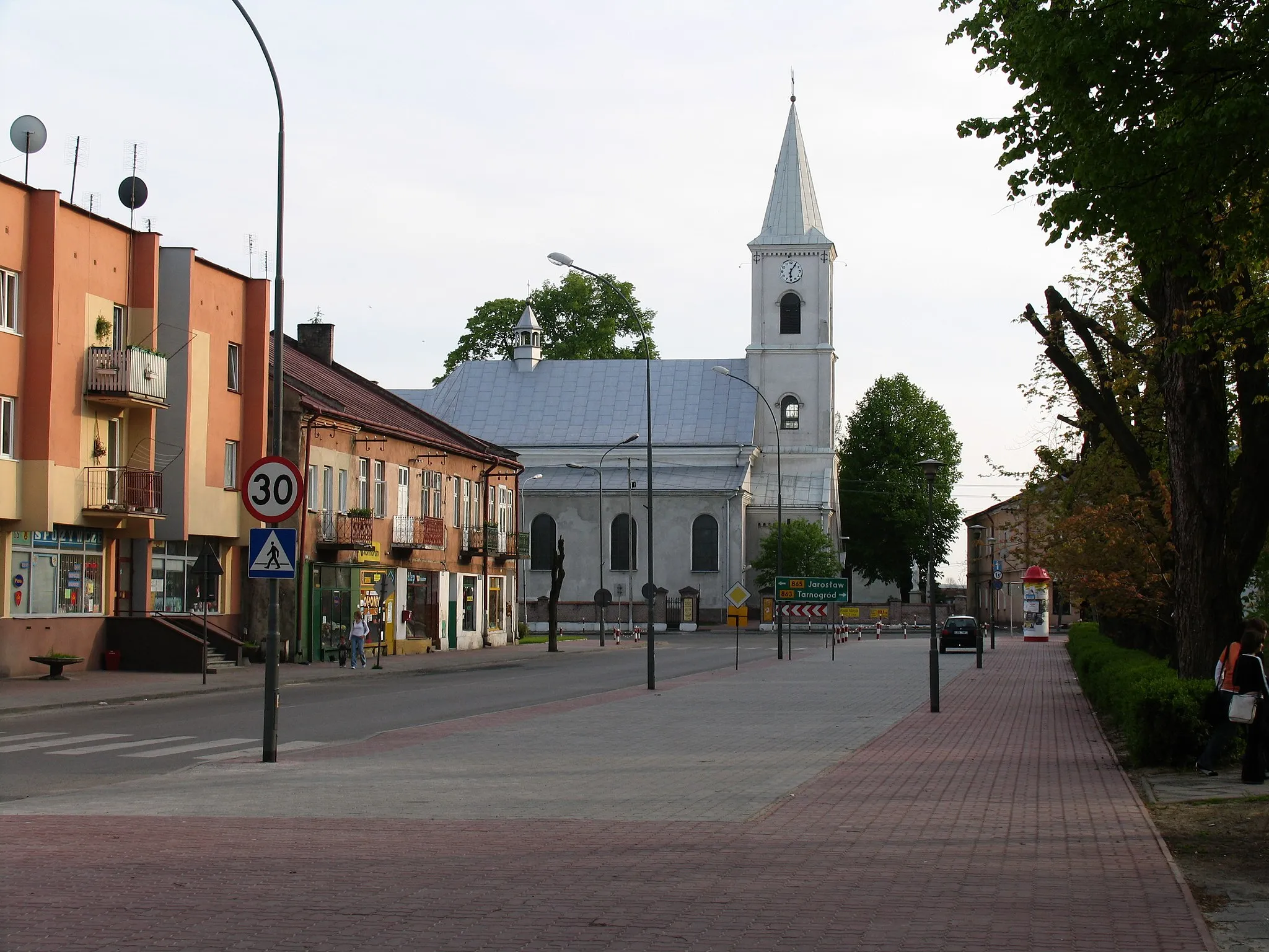 Photo showing: Kościół pw. św. Wojciecha w Cieszanowie