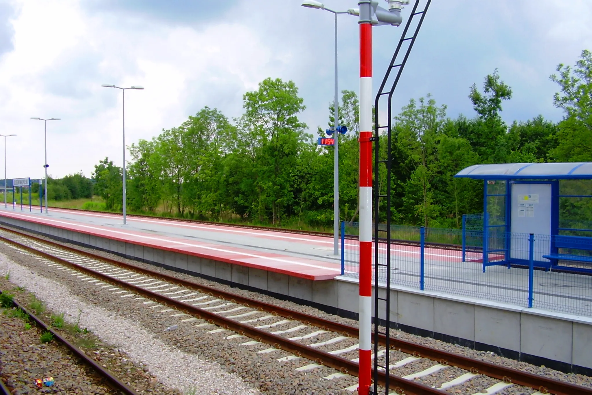 Photo showing: Stacja kolejowa w Głogowie Małopolskim, 2011-07-29