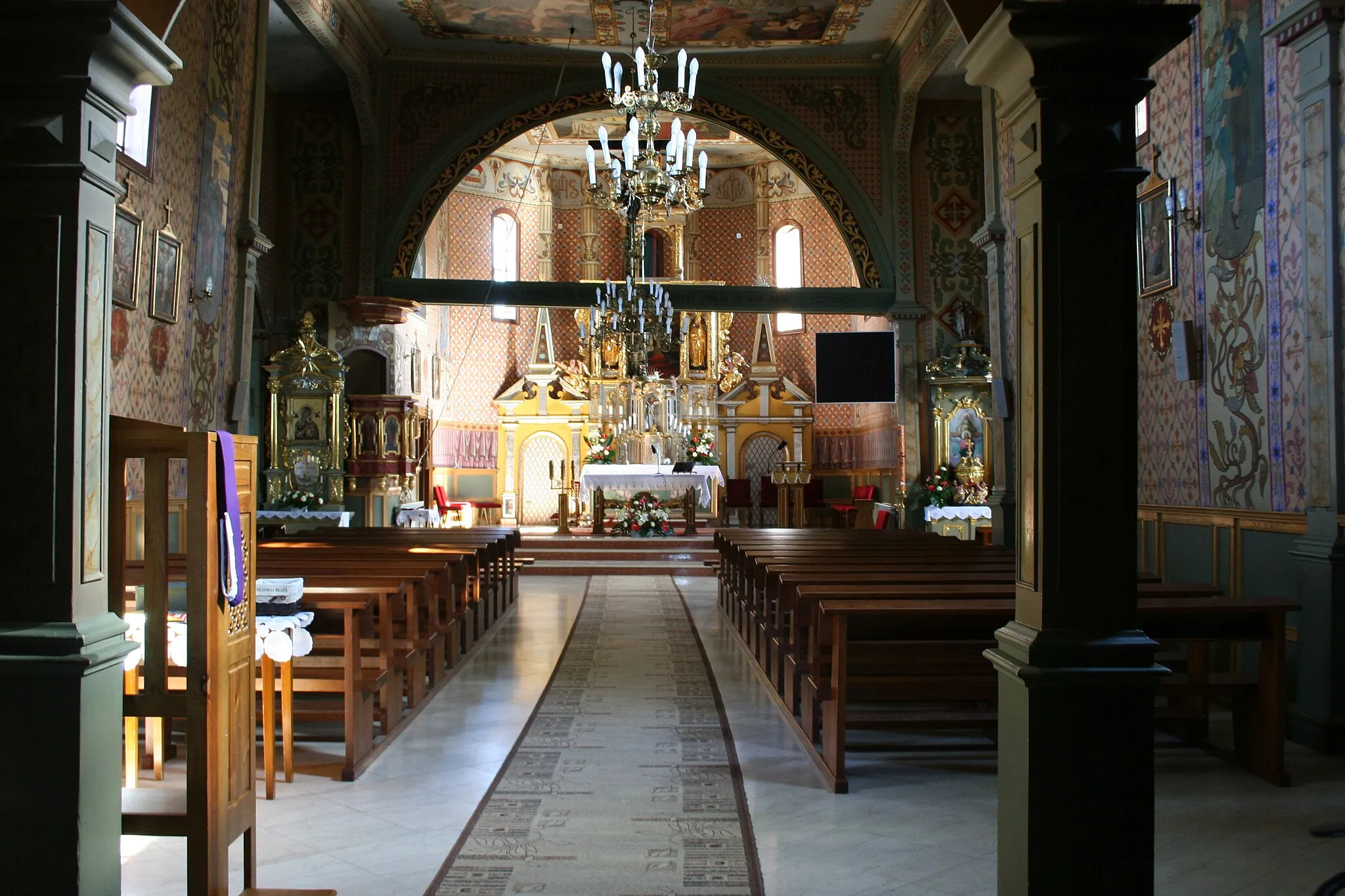 Photo showing: Humniska, Kościół św. Stanisława Biskupa