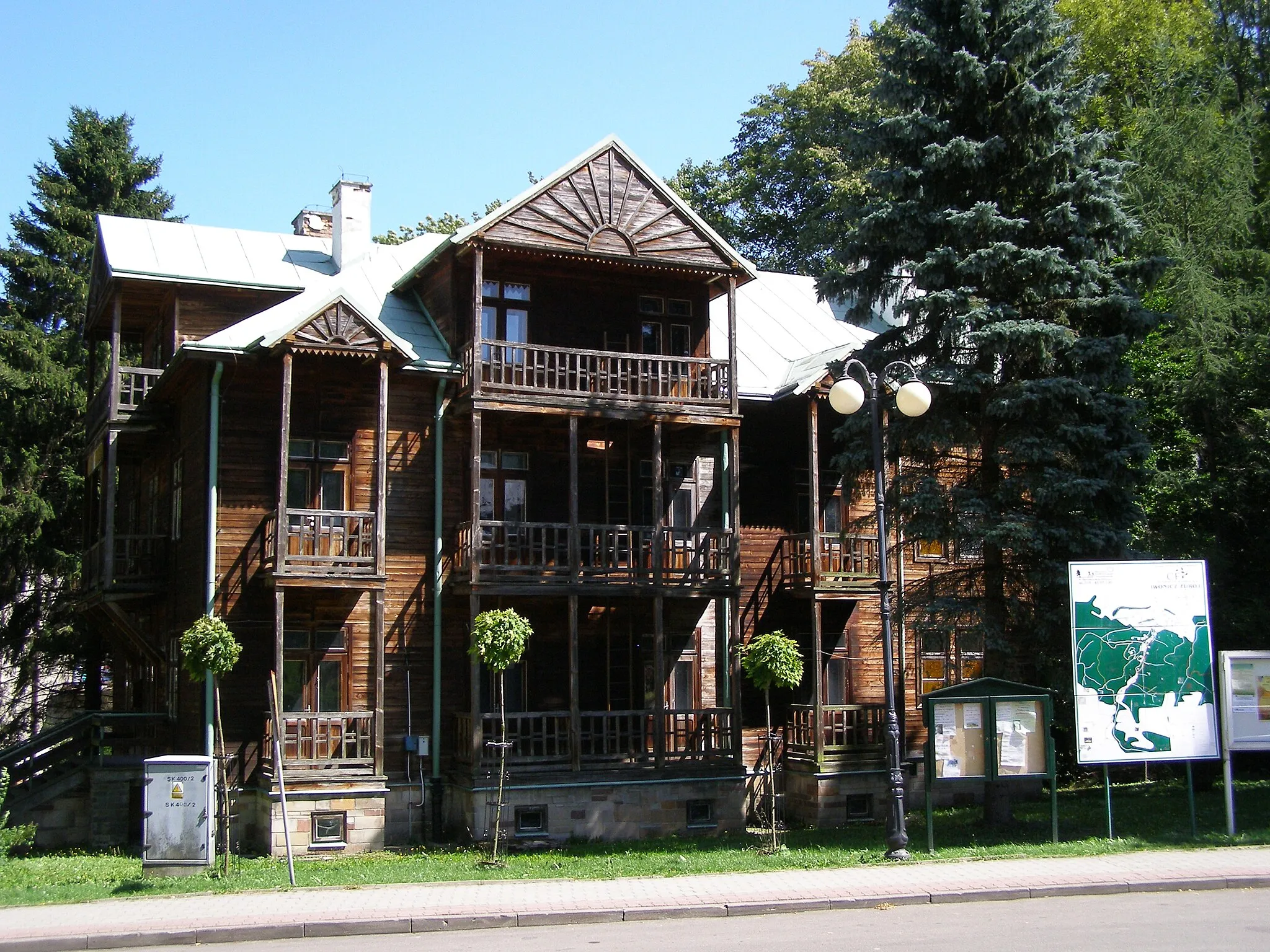 Photo showing: Iwonicz-Zdrój - Mały Orzeł hotel