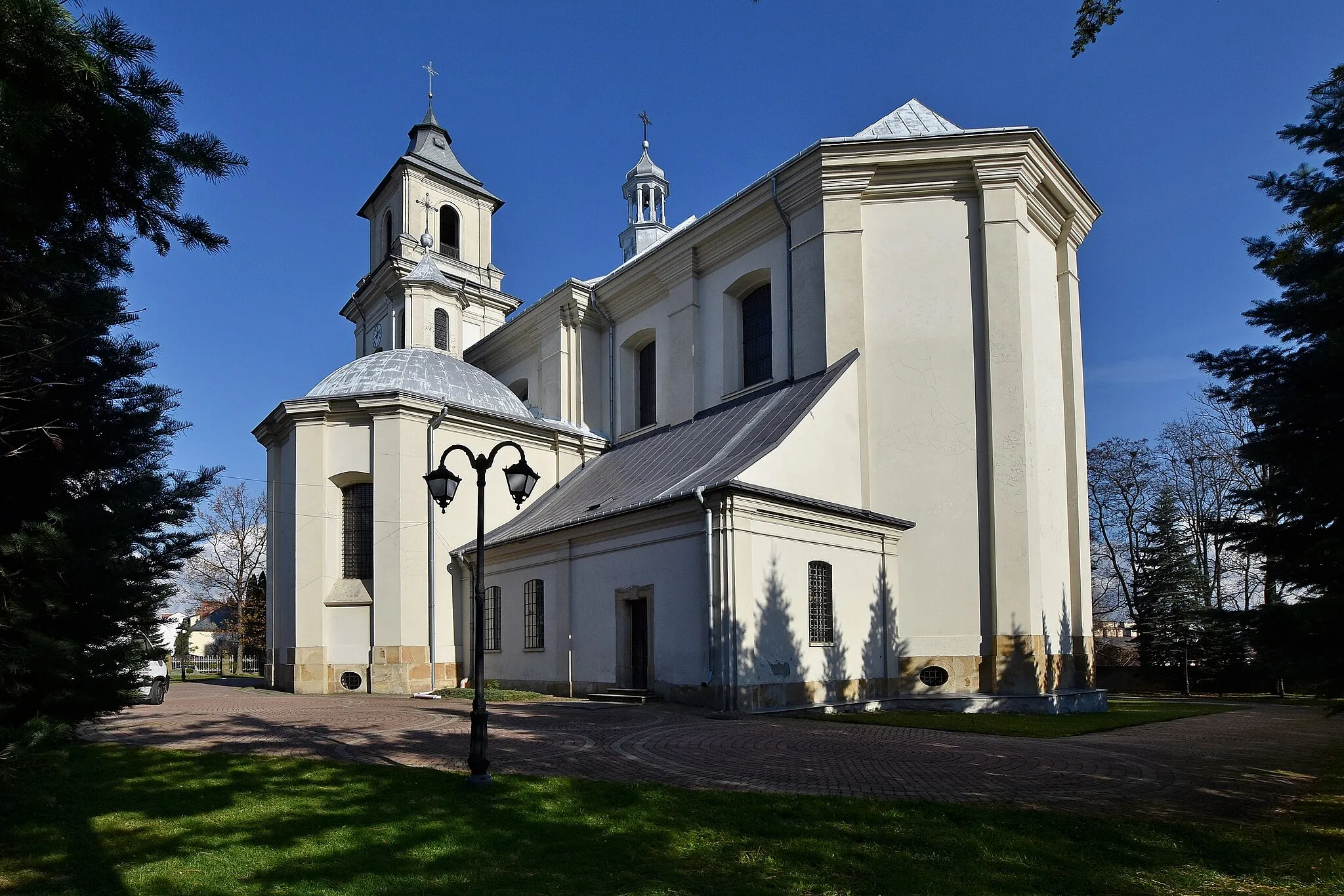 Photo showing: Rymanów, kościół św. Wawrzyńca