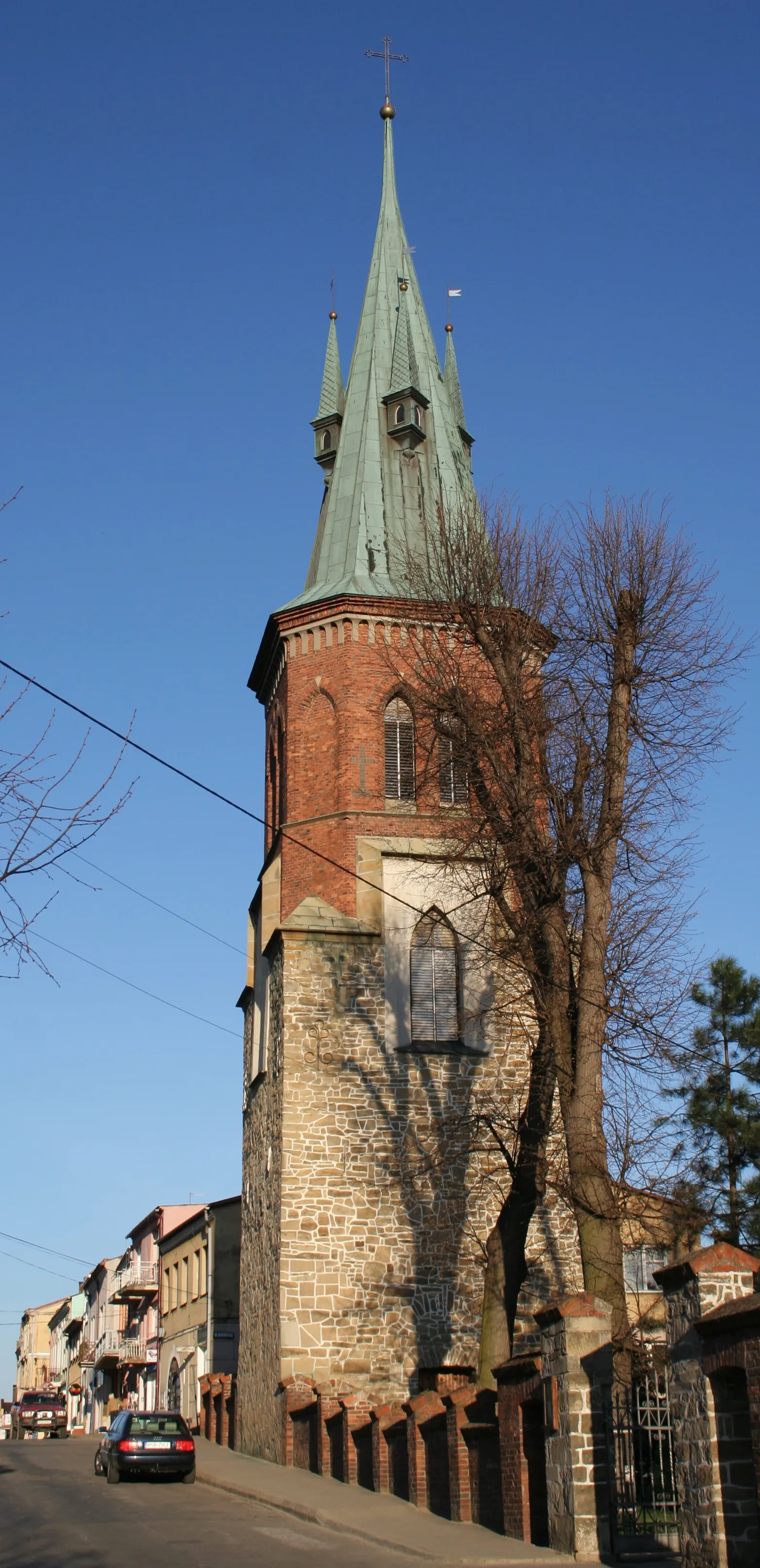 Photo showing: The church in Strzyżów, Poland.