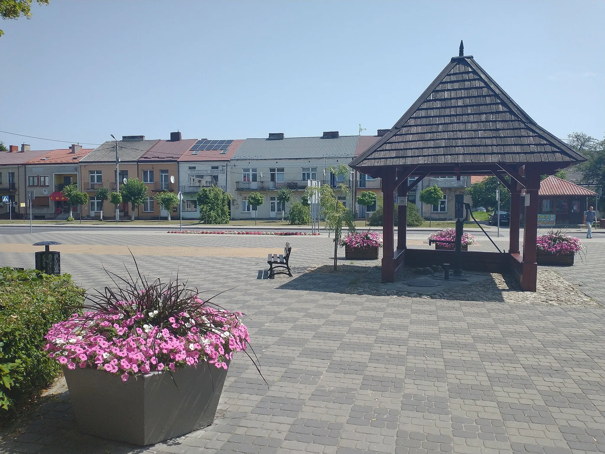 Photo showing: Rynek w Zaklikowie.