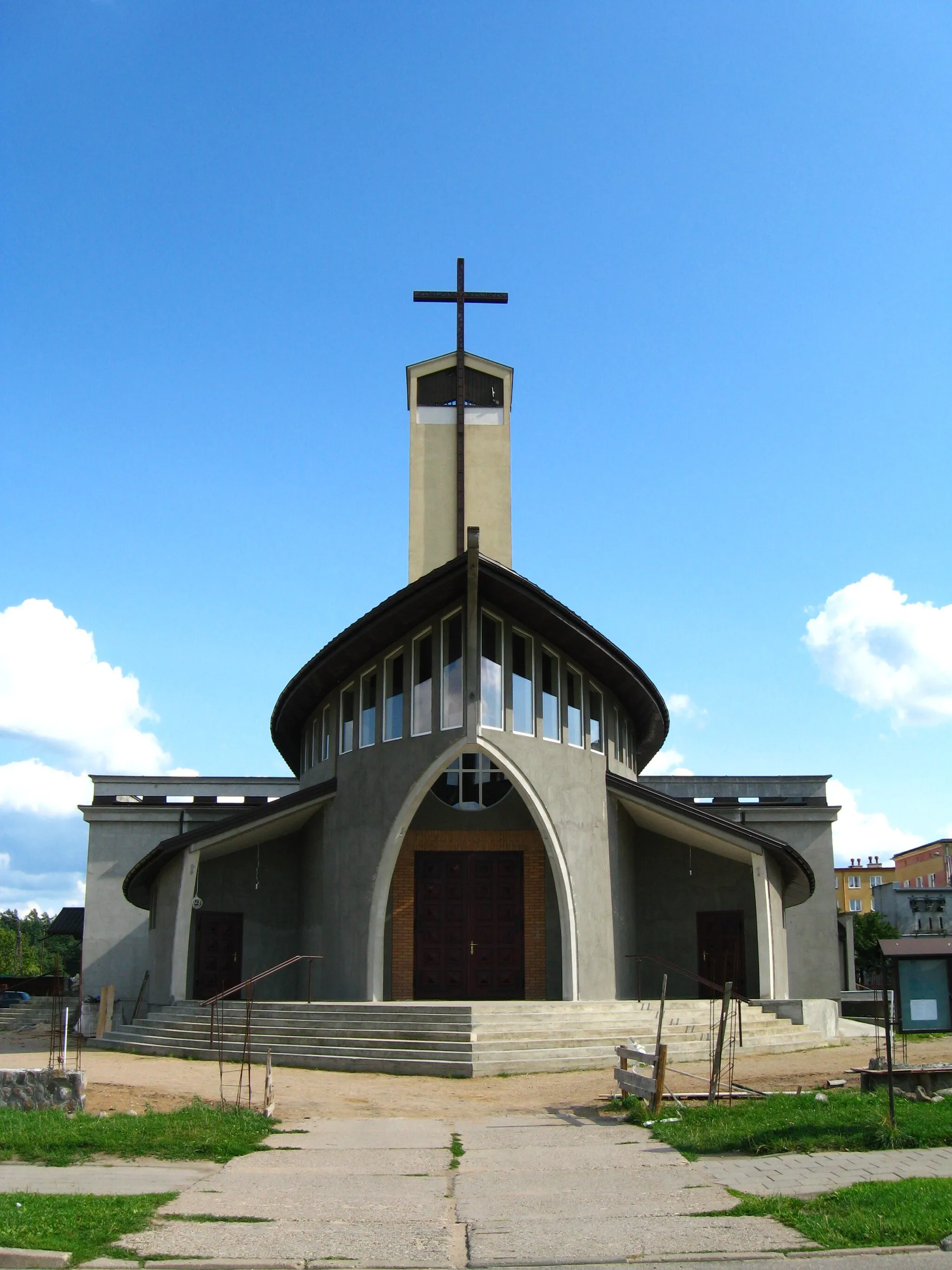 Photo showing: Roman–catholic church of Merciful Jesus (2005?)