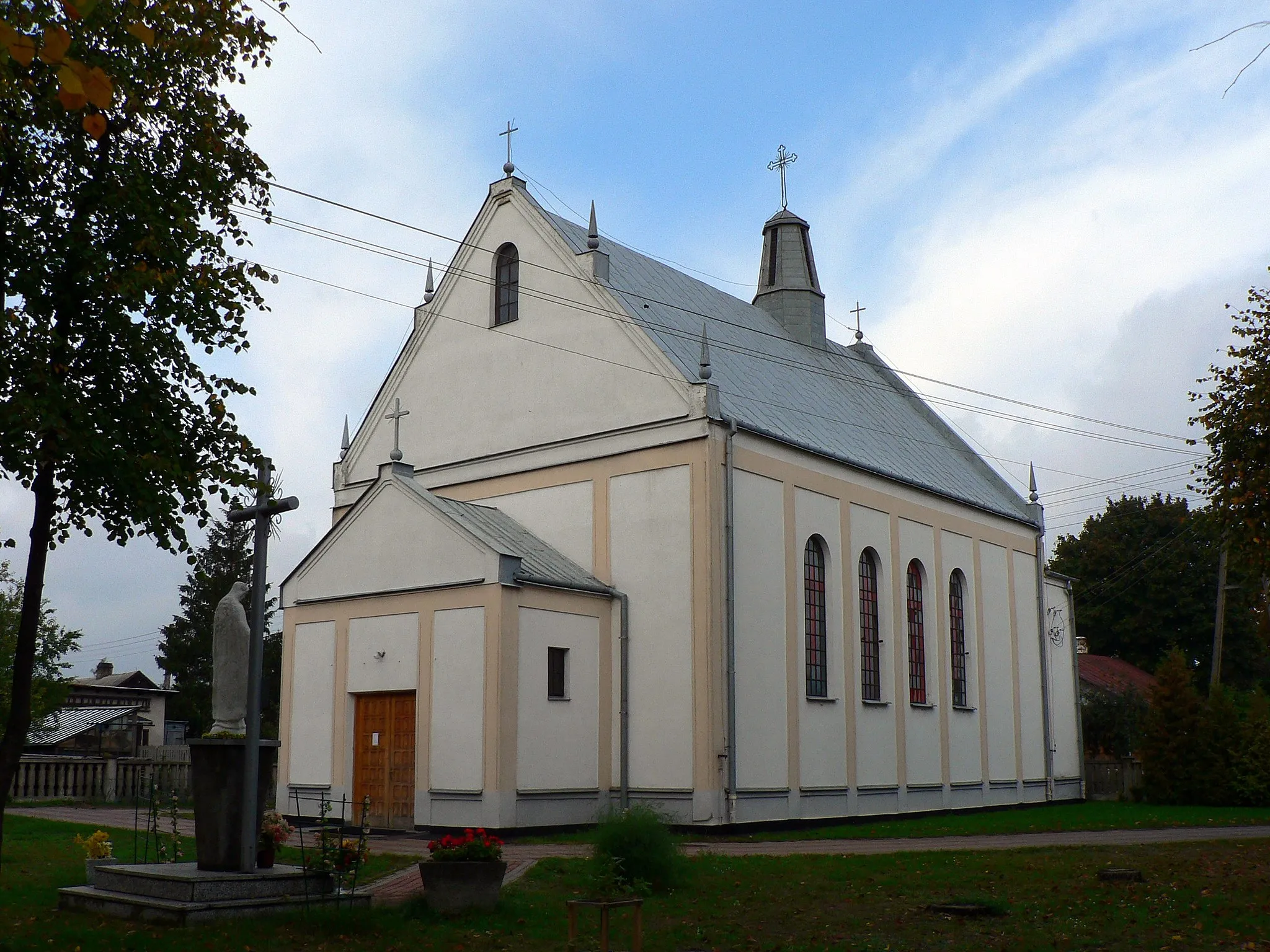 Photo showing: Virgin Mary Queen of Poland catholic church in Czeremcha, Poland