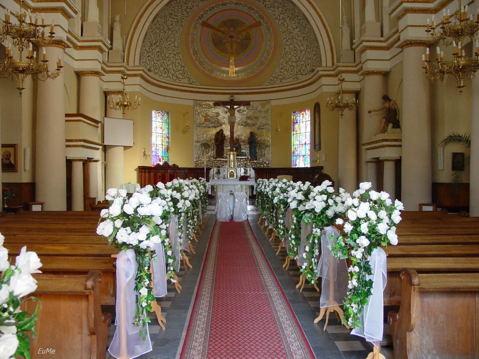 Photo showing: Neogotycko-klasycystyczny kościół parafialny
