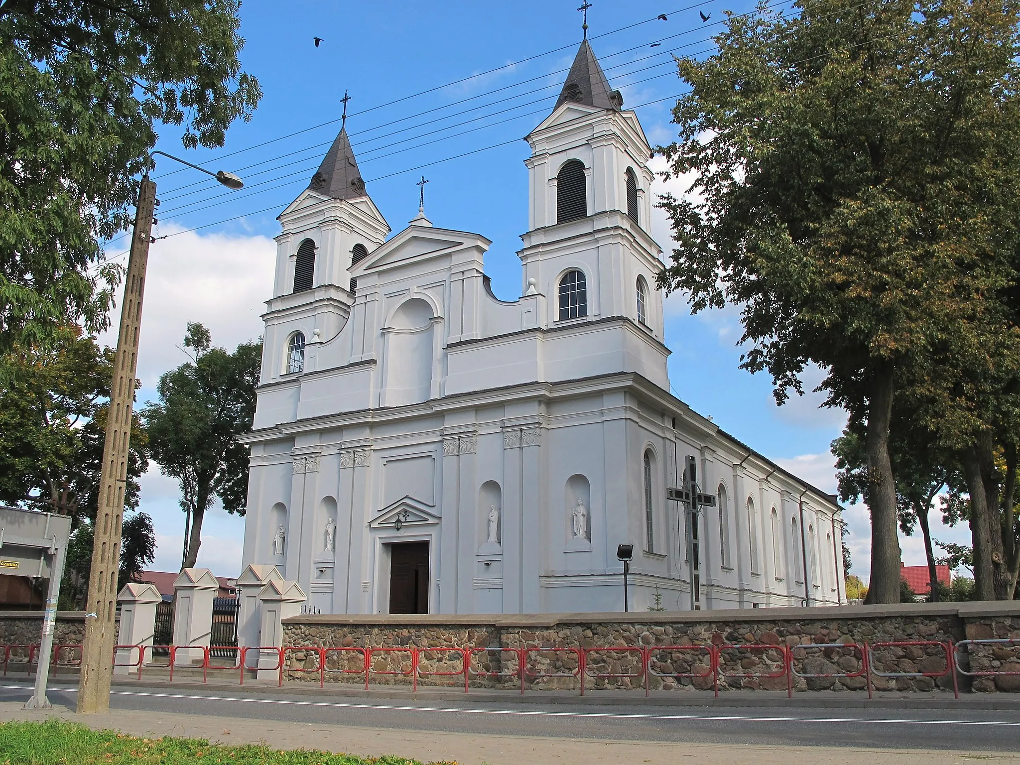 Photo showing: Saints Peter and Paul church by Kościuszki sq. 3 in Suchowola, gmina Suchowola, podlaskie, Poland