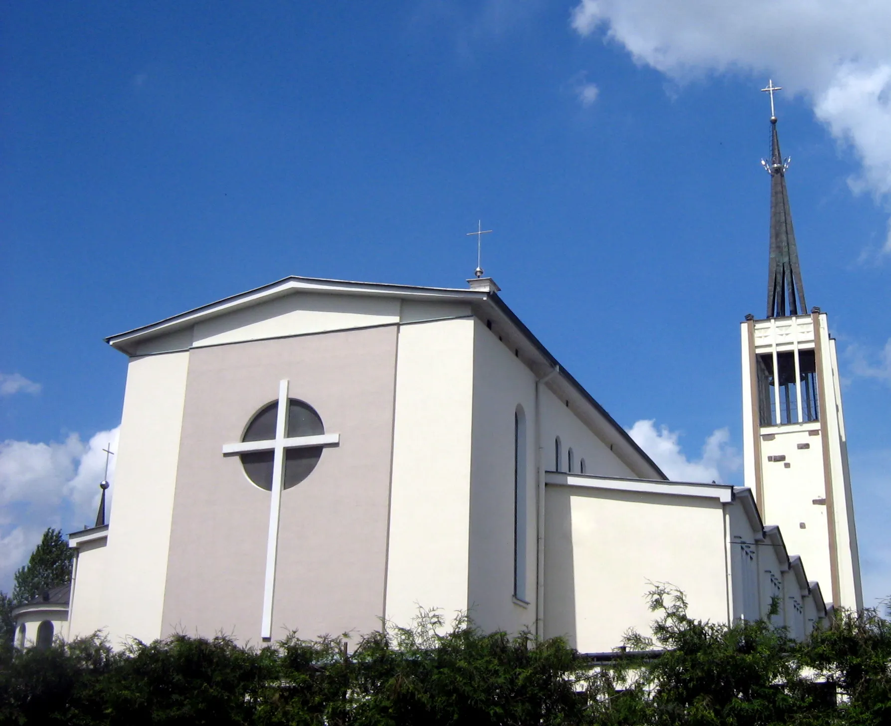 Photo showing: Kościół Najświętszej Marii Panny Matki Miłosierdzia w Wasilkowie.