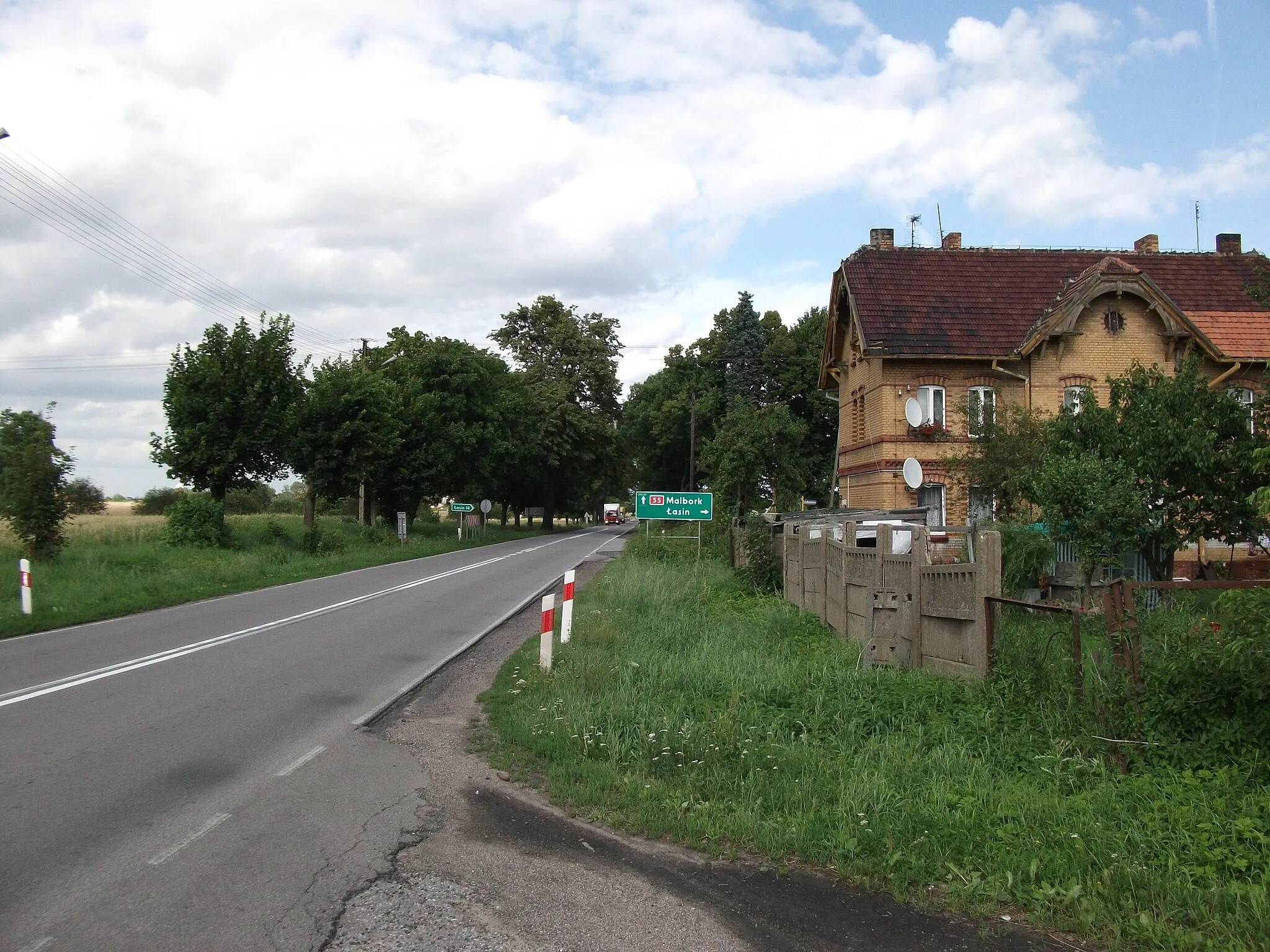 Photo showing: National road 55 (Poland)
