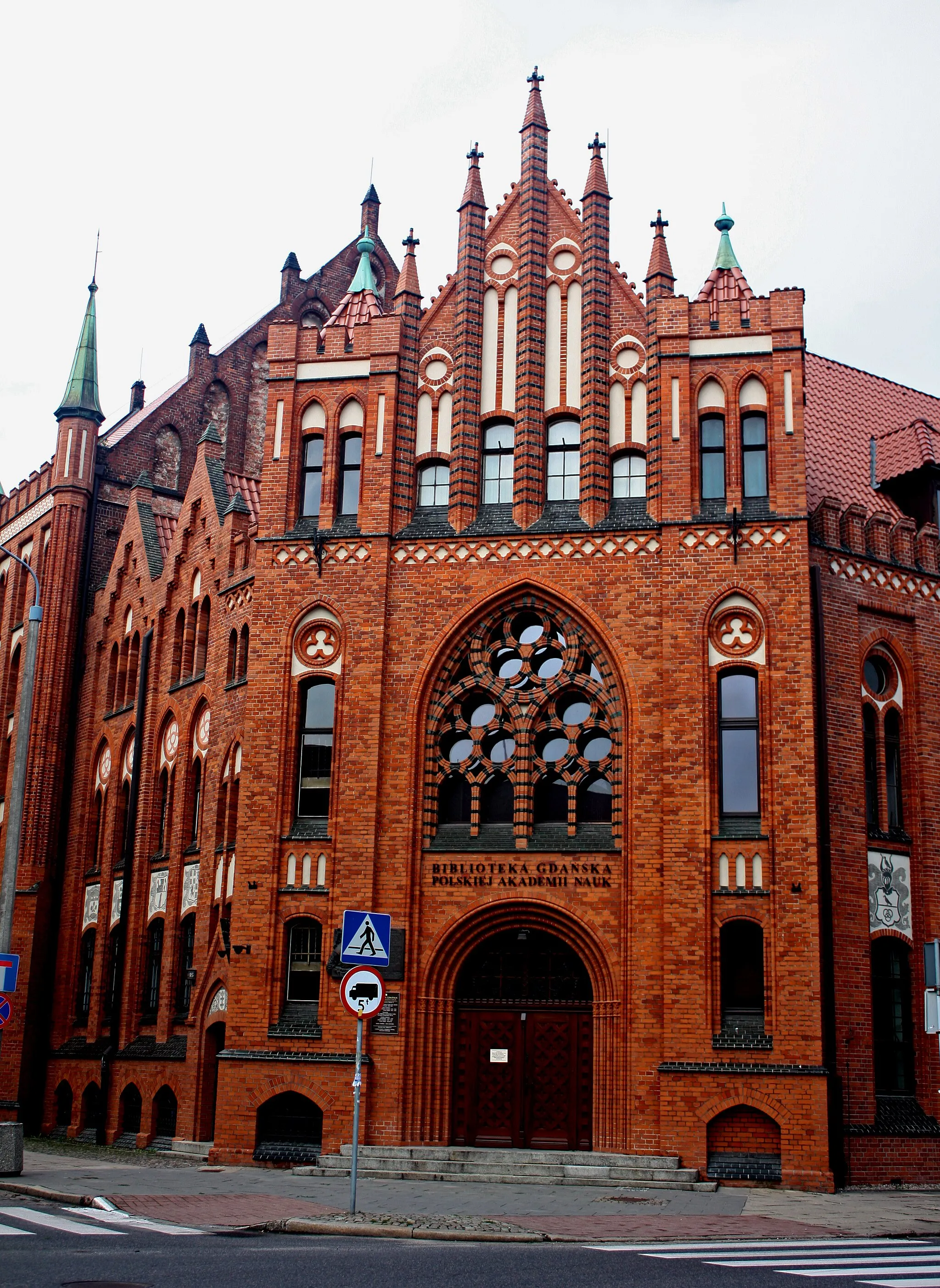Photo showing: Biblioteka Gdańska PAN