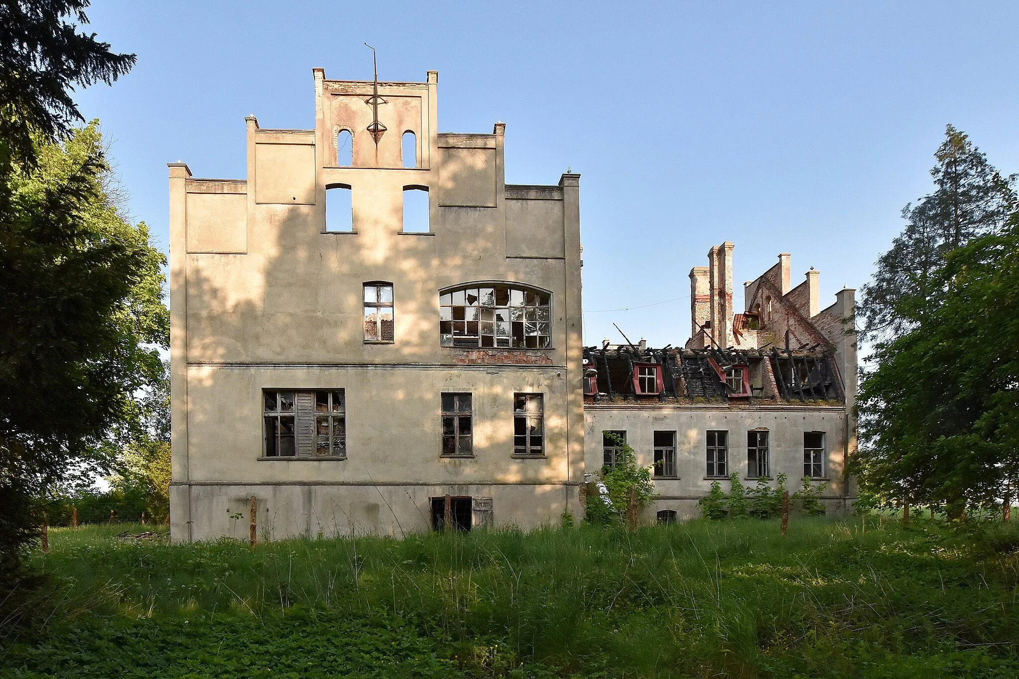 Photo showing: Główczyce, pałac