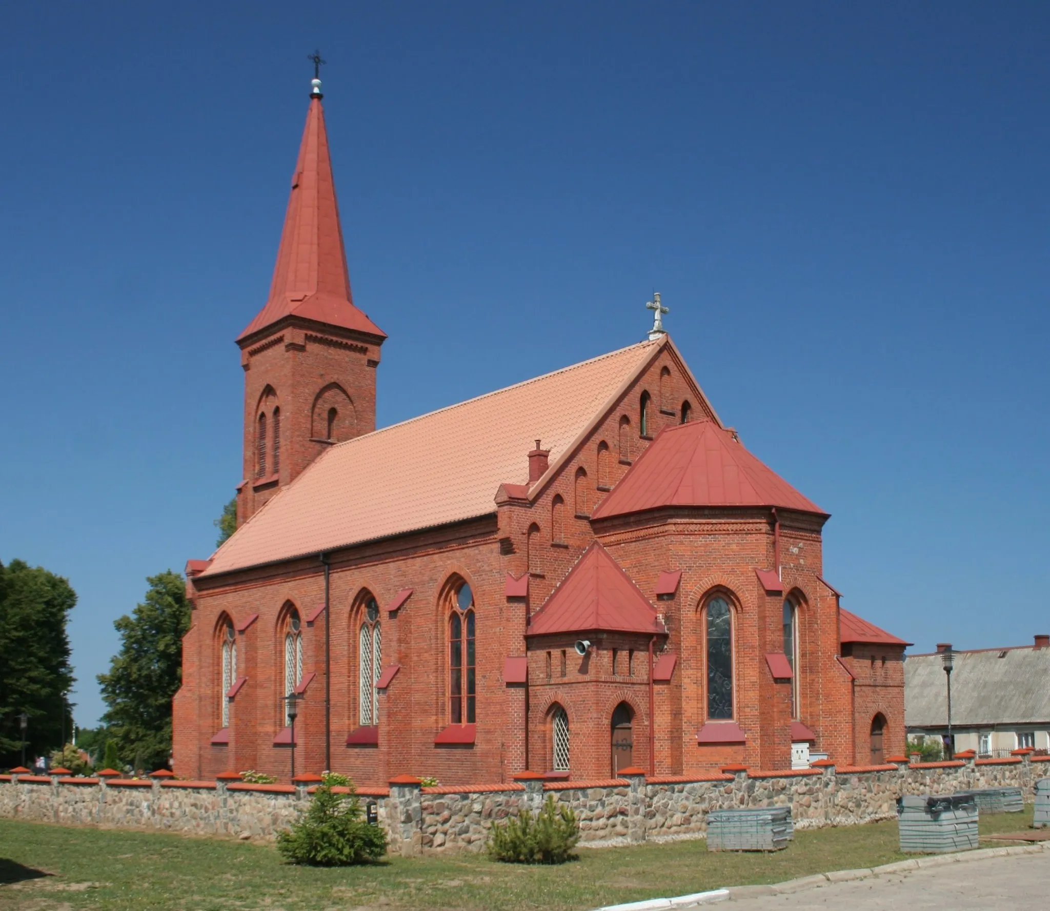 Photo showing: Church in Gniewino.
