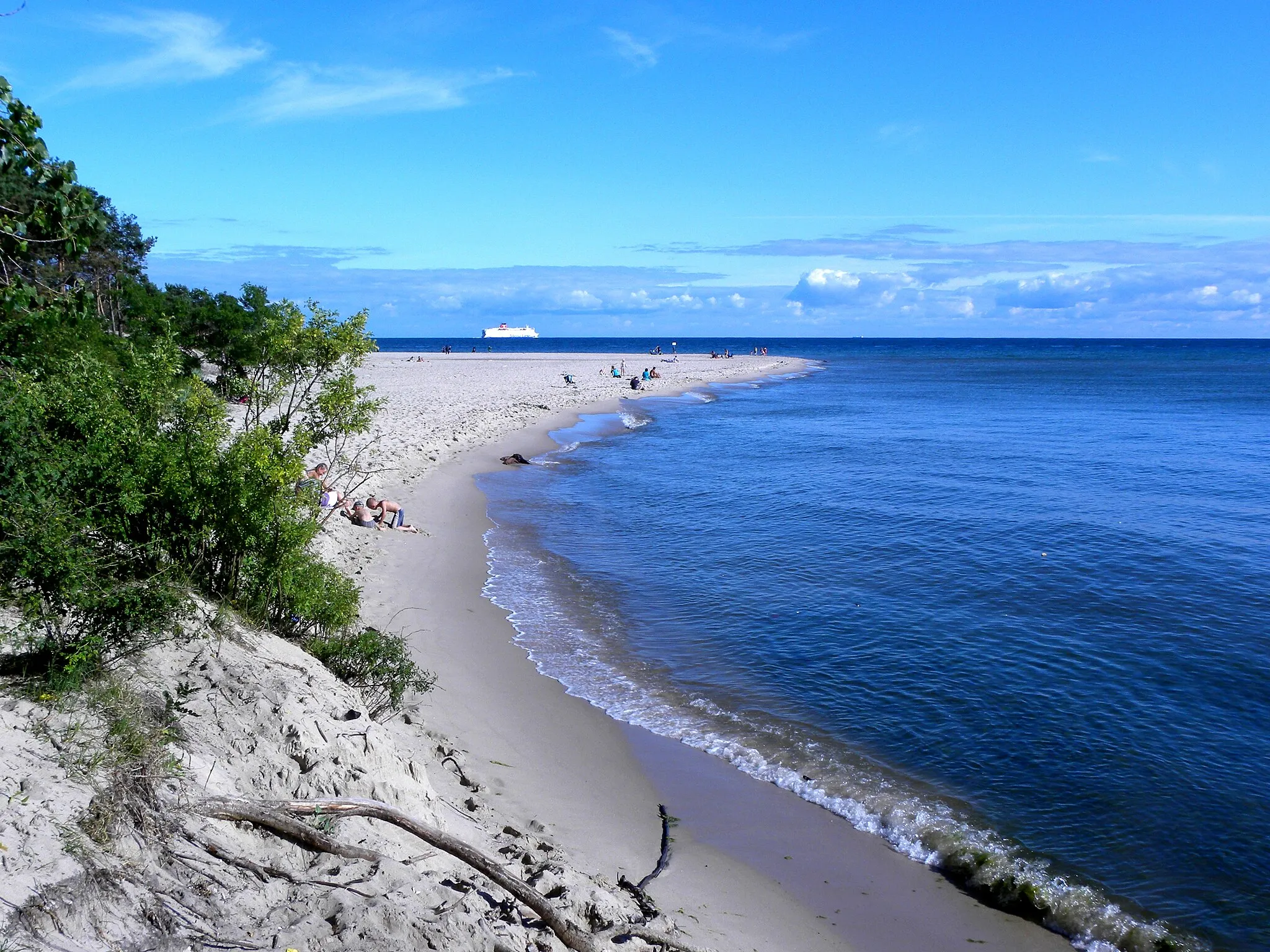 Photo showing: Mierzeja Helska - plaża na cyplu.