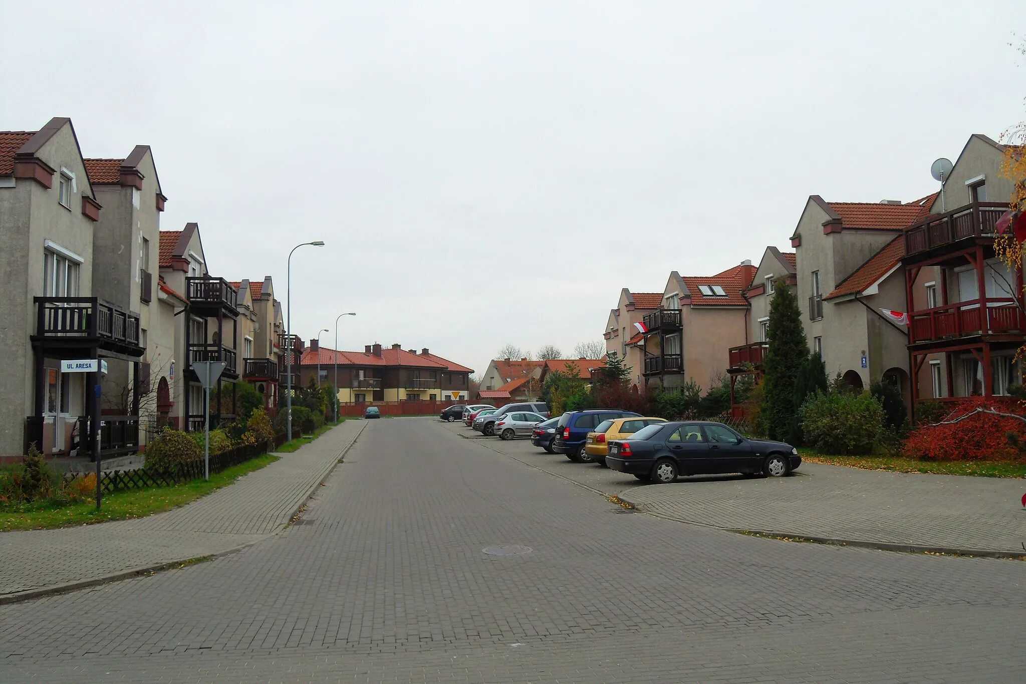 Photo showing: Kowale (powiat gdański), ul. Posejdona (osiedle Olimp).