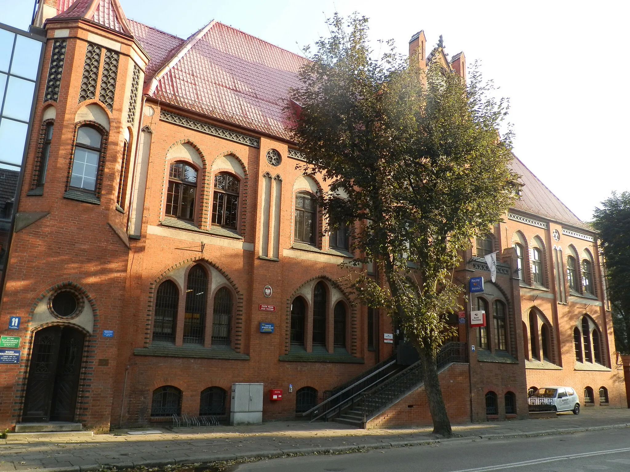 Photo showing: Post office building in Lębork