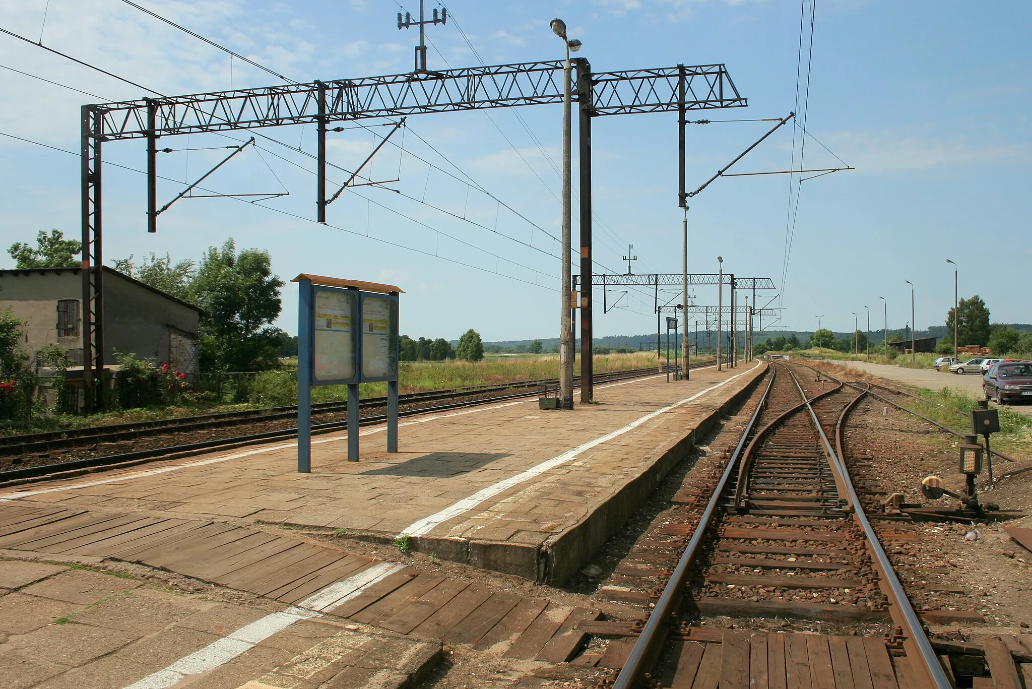 Photo showing: Train station in Godętowo.