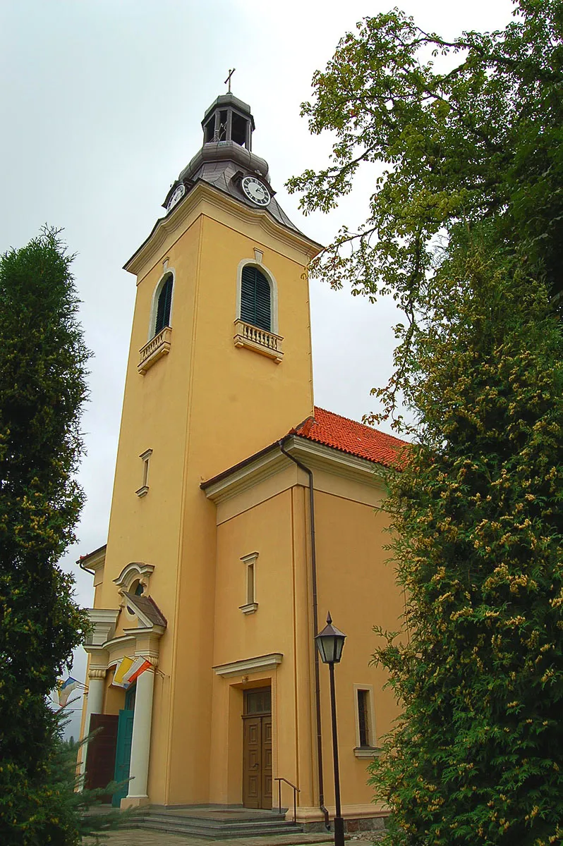Photo showing: Kościół p.w. św. Jakuba Apostoła w Lubichowie (zabytek nr rejestr. A-1203)
