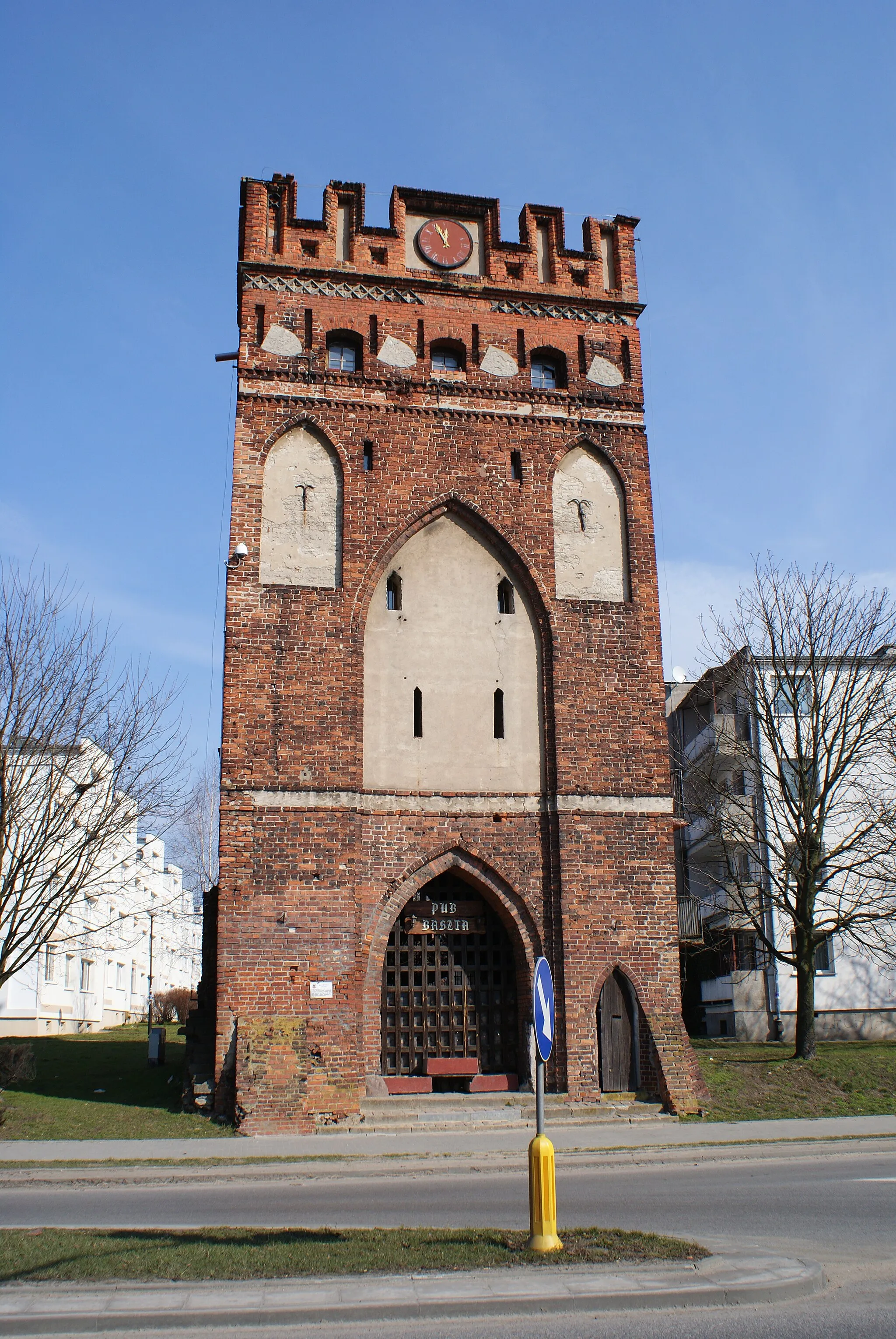 Photo showing: Brama Mariacka w Malborku Rej.Zab.Nieruchomych woj. pomorskiego nr: 18