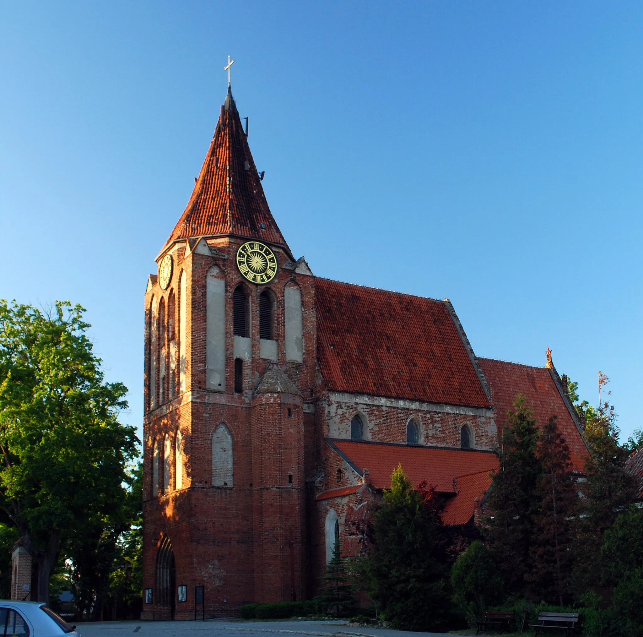 Photo showing: Kościół p.w. Świętego Krzyża w Pruszczu Gdańskim