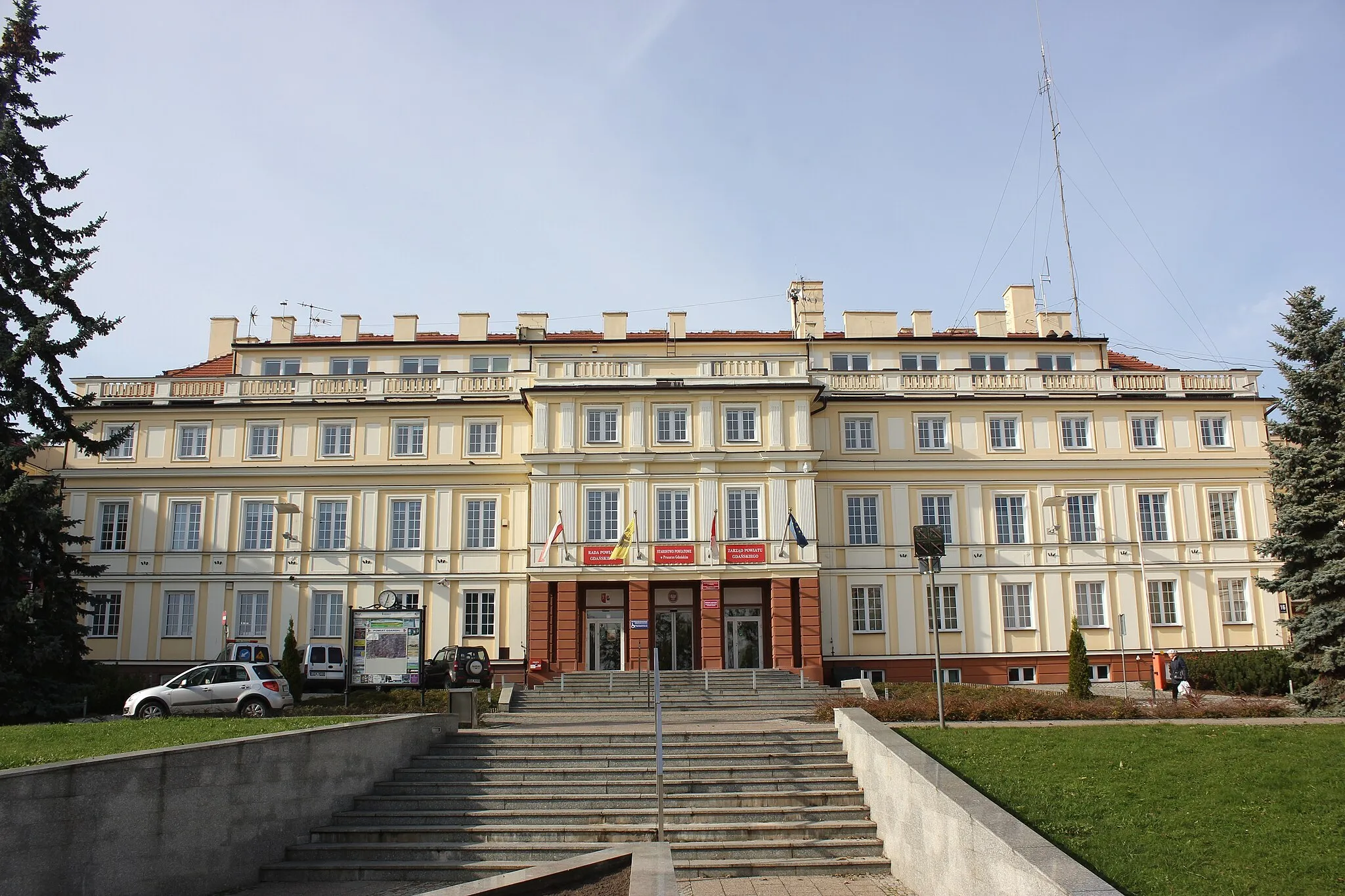Photo showing: Pruszcz Gdański - powiat office
