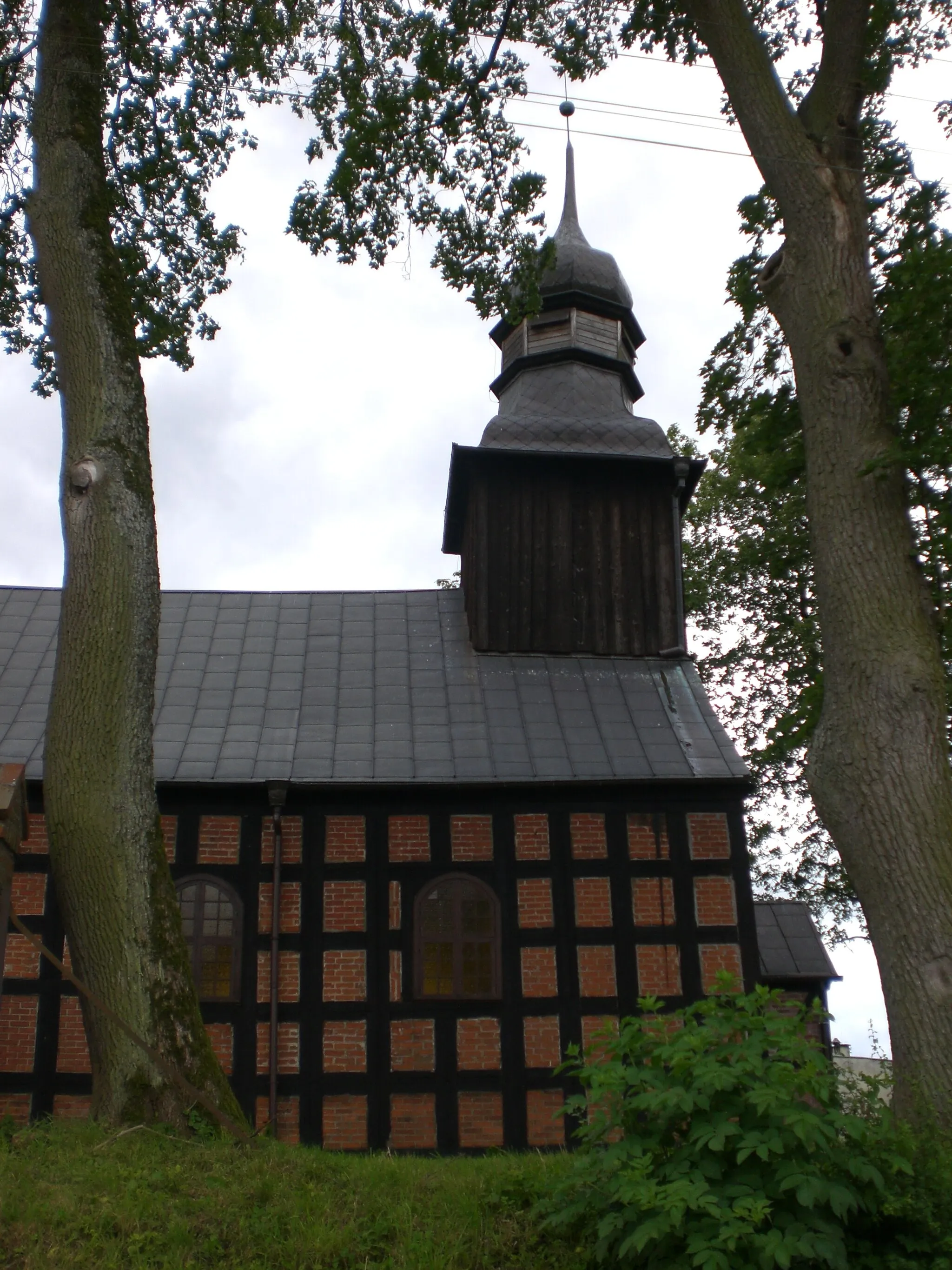 Photo showing: Saint Anne church in Przechlewo, Poland