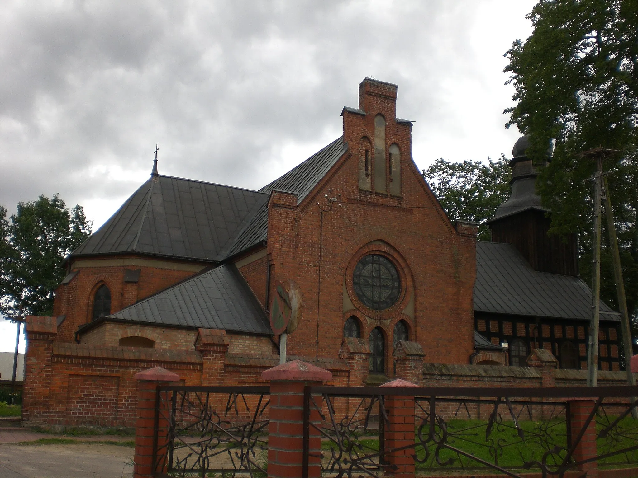 Photo showing: Saint Anne church in Przechlewo, Poland