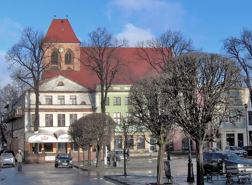Photo showing: Northern part of Market Square in Puck, Poland