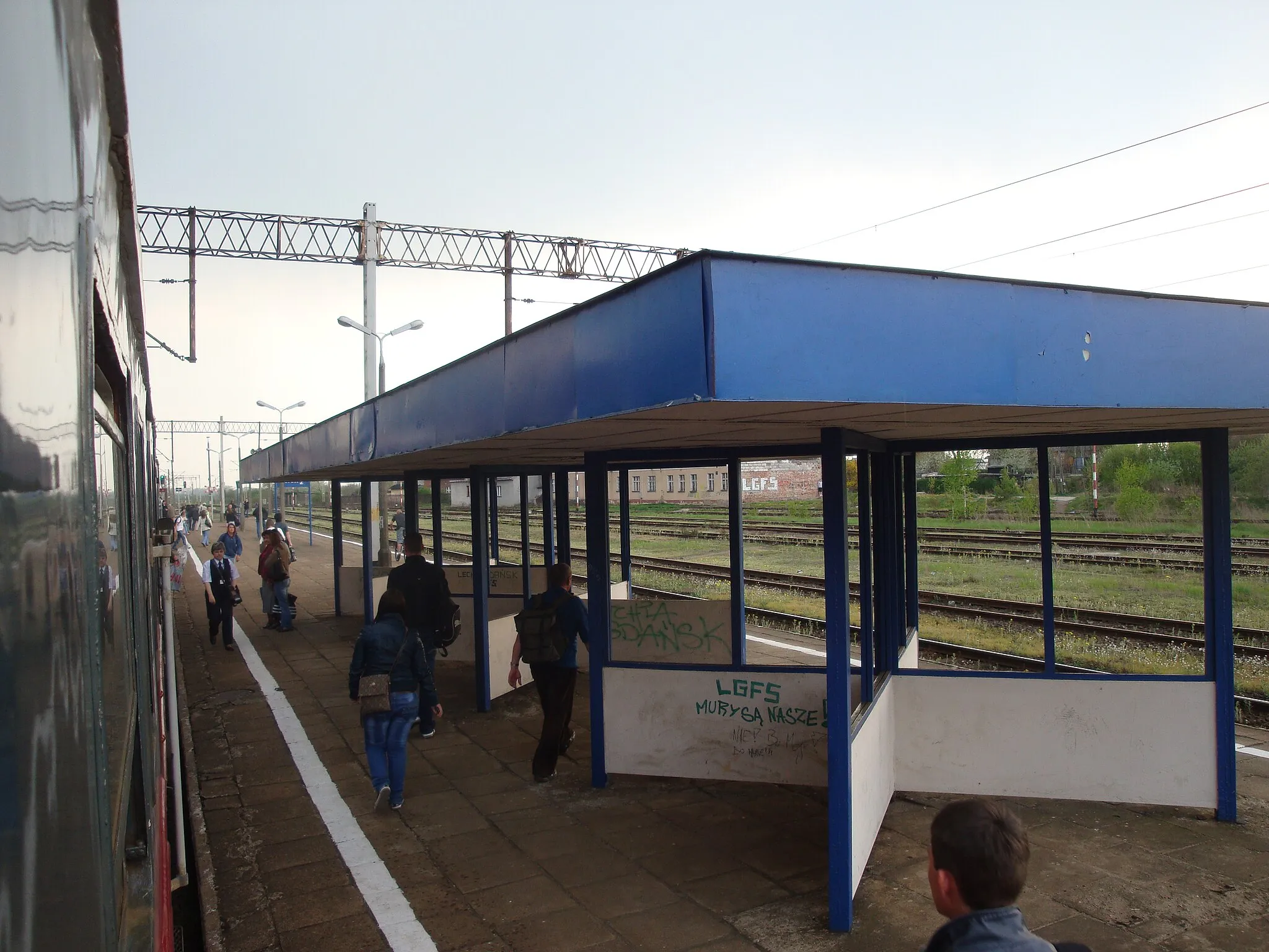Photo showing: Train station in Smętowo, Poland