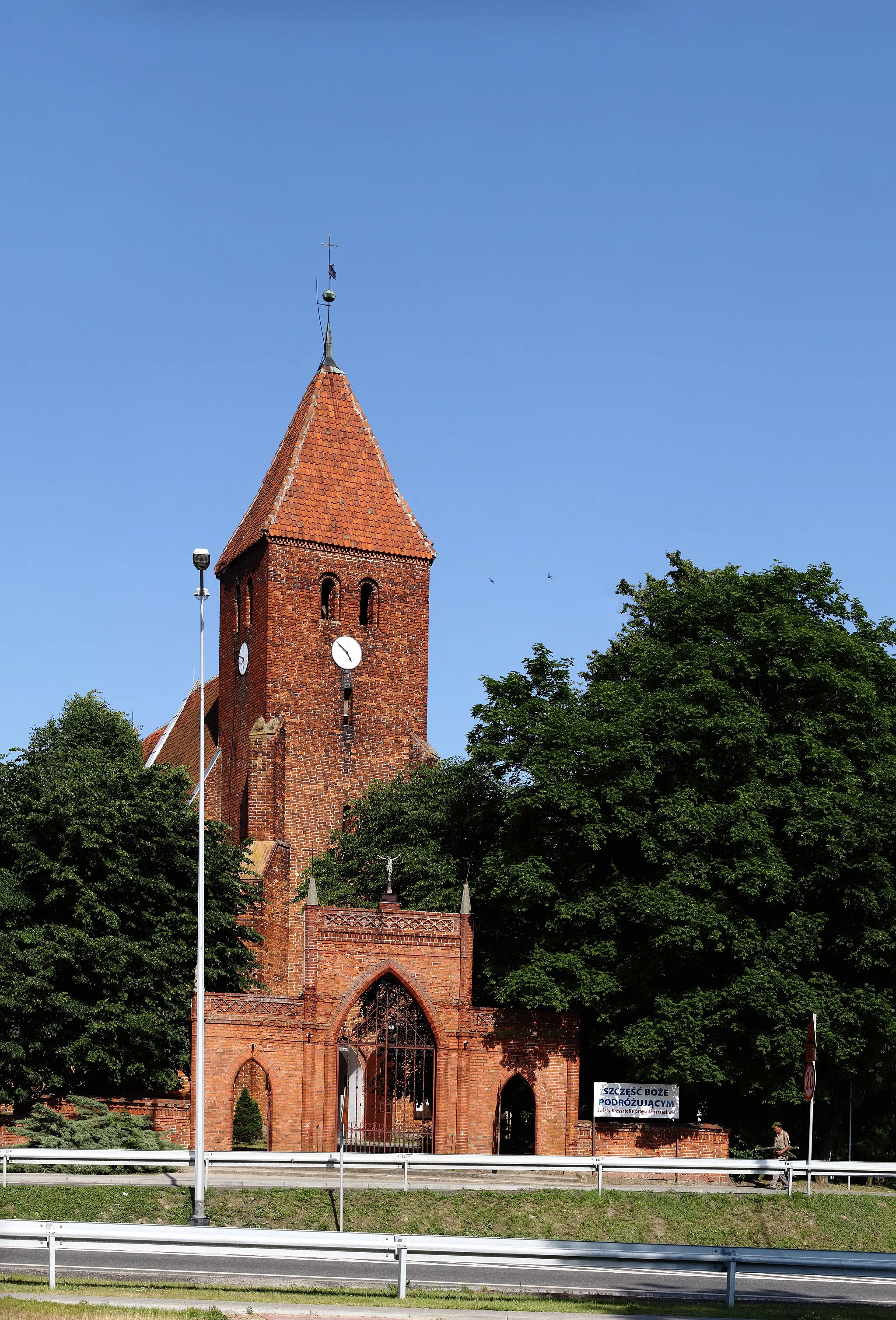 Photo showing: Church in Subkowy.