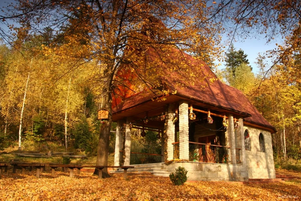 Photo showing: Chapel in Cięcina