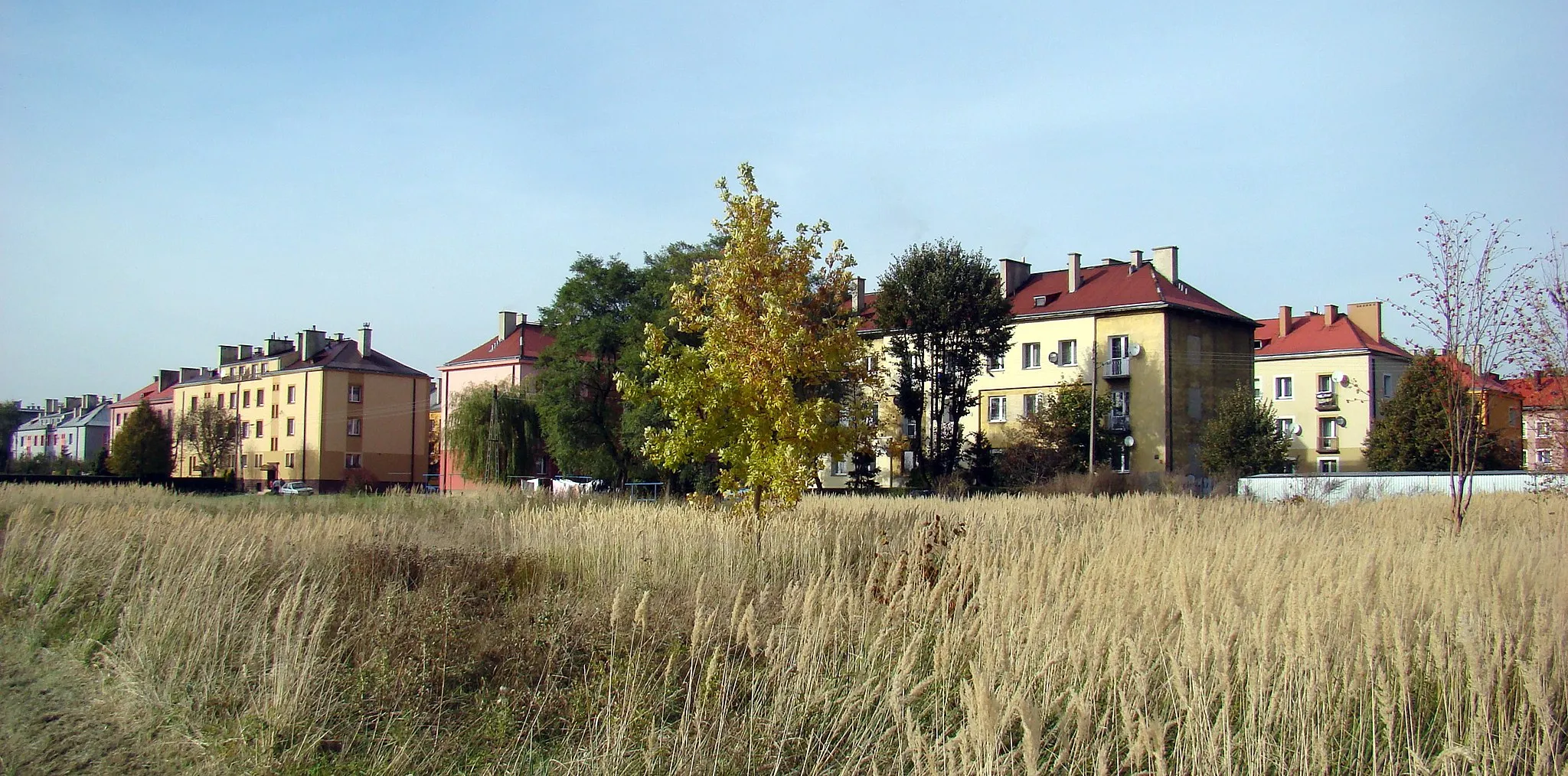 Photo showing: Widok na osiedle górnicze w Hucie Starej B.