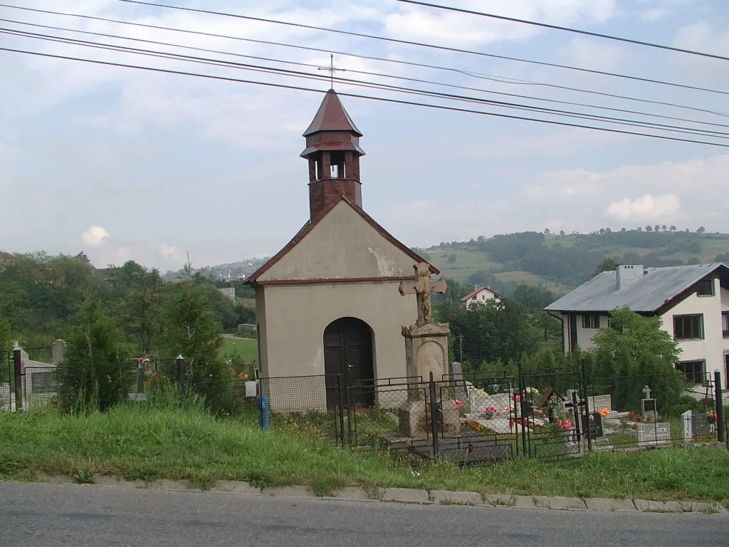 Photo showing: Istebna, little Catholic cemetery.