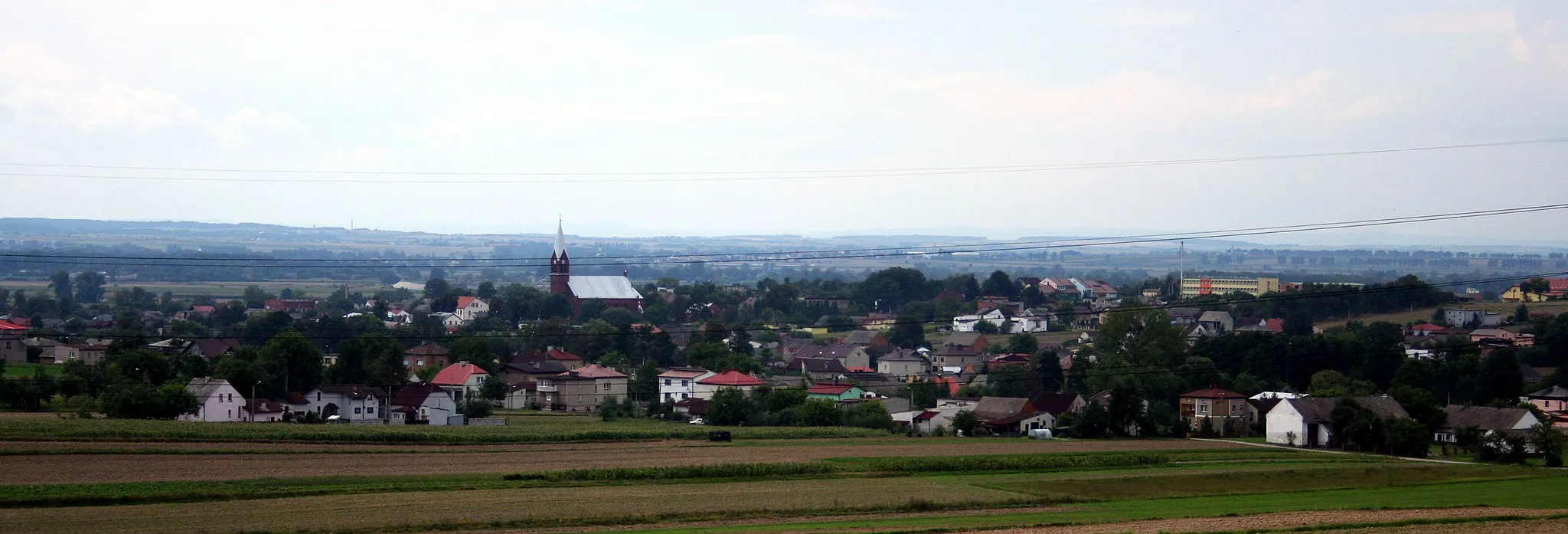 Photo showing: panorama_Lubomii, powiat wodzisławski, widok od strony północno-wschodniej