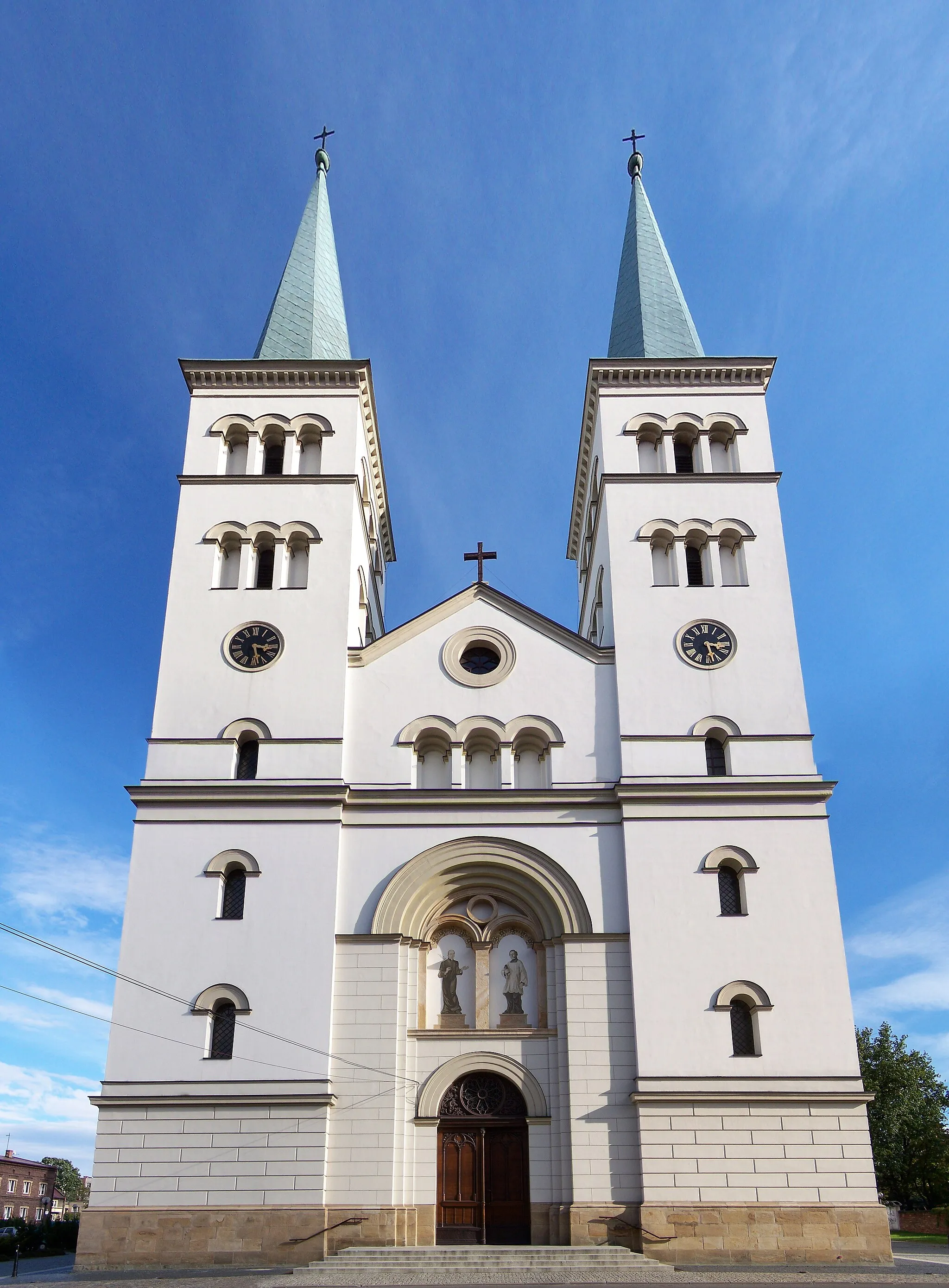 Photo showing: Church of S.Adalberti in Mikołów (Poland)