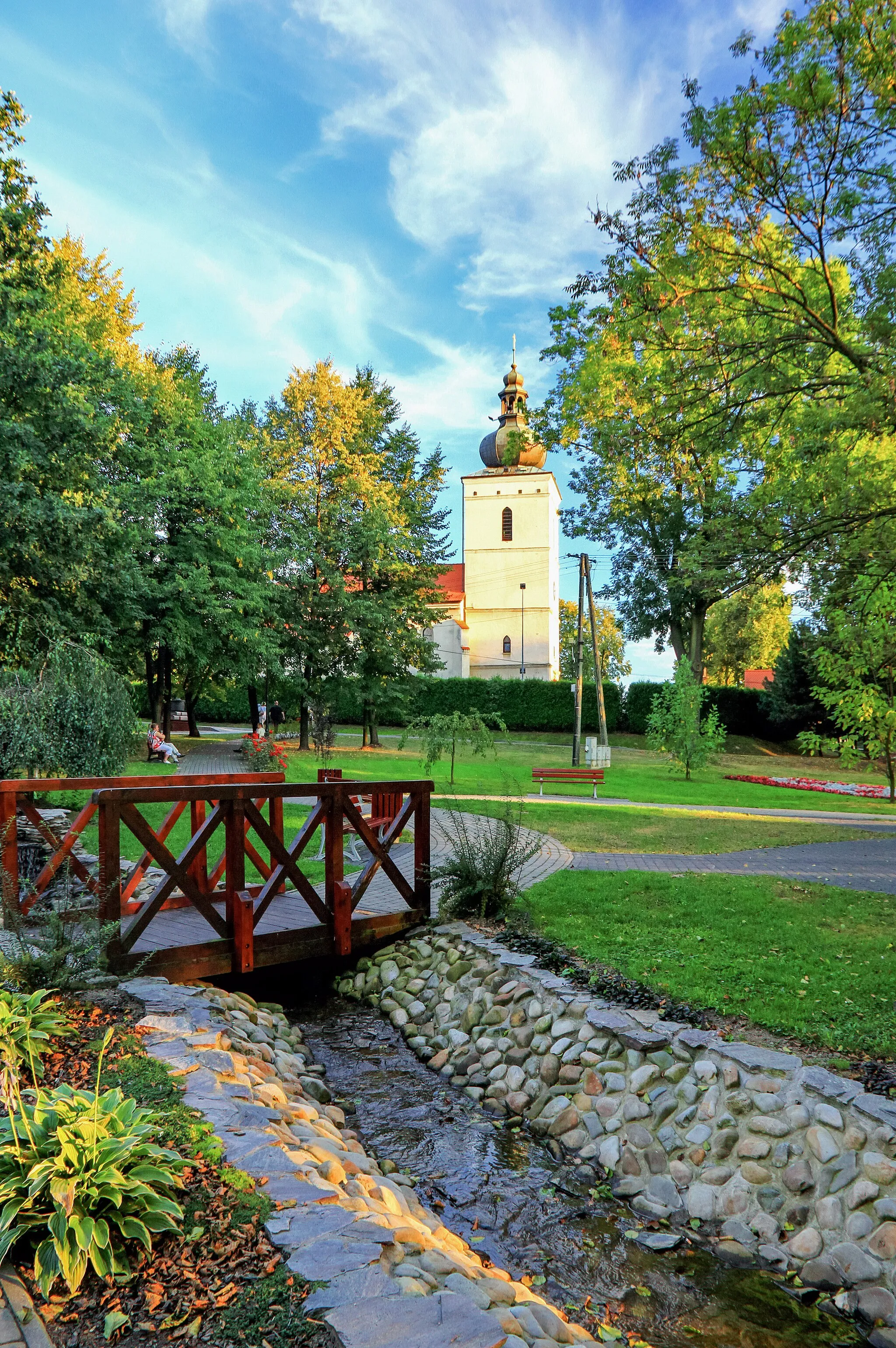 Photo showing: Stanisław Pisarek park. Pawłowice, Silesian Voivodeship, Poland.