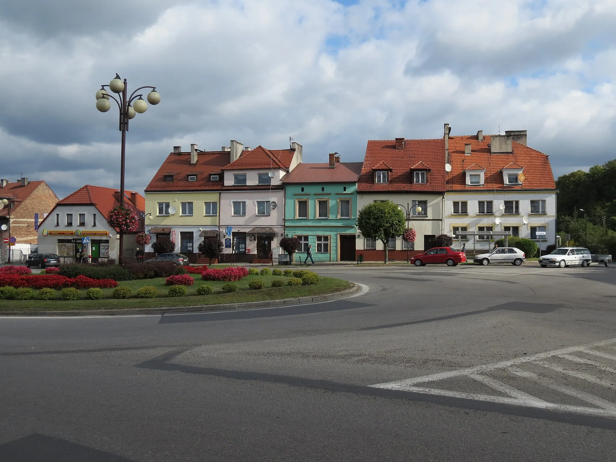 Photo showing: Układ  urbanistyczny z centralnie położonym rynkiem; Sośnicowice, pow. gliwicki