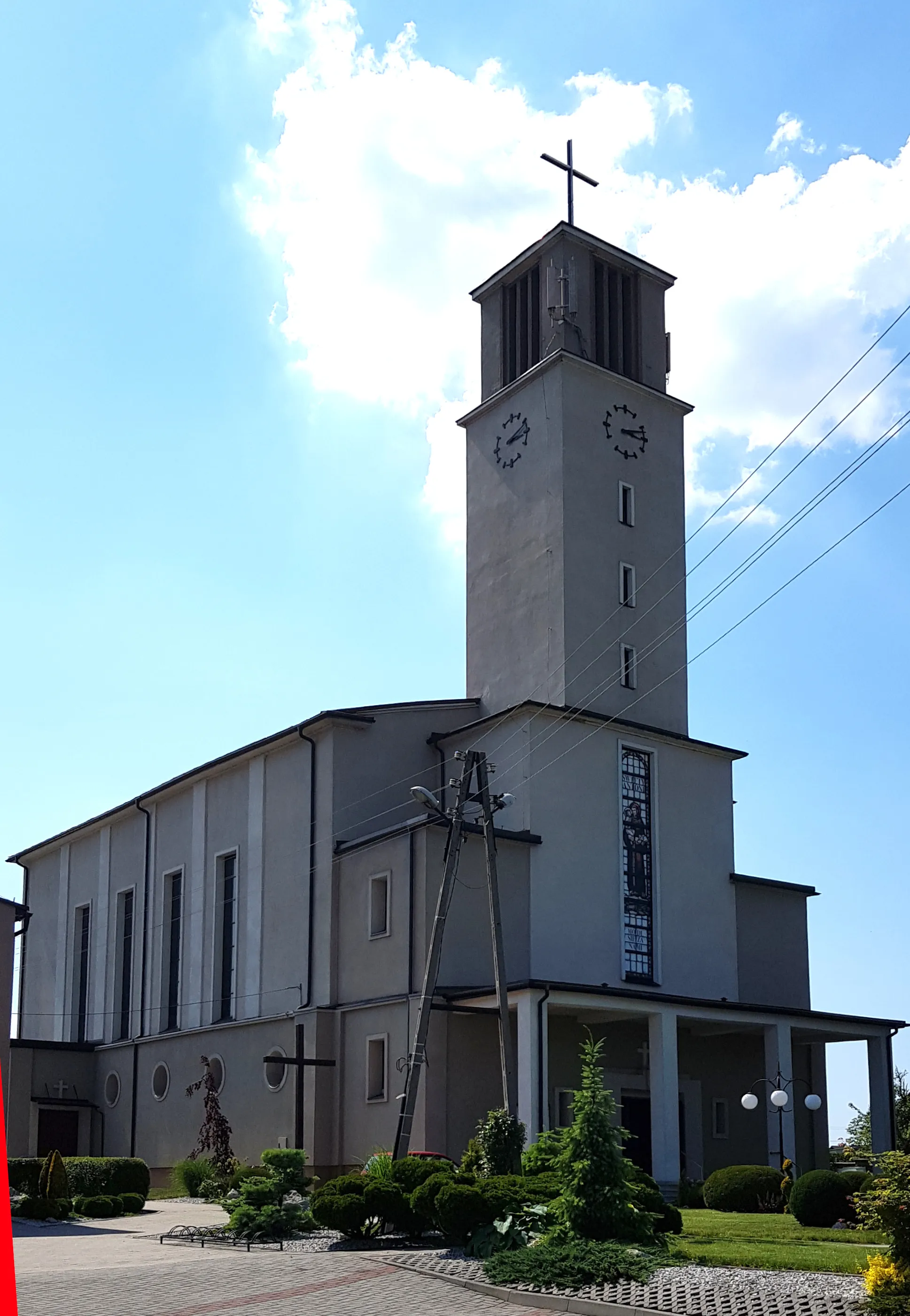 Photo showing: New church in Syrynia