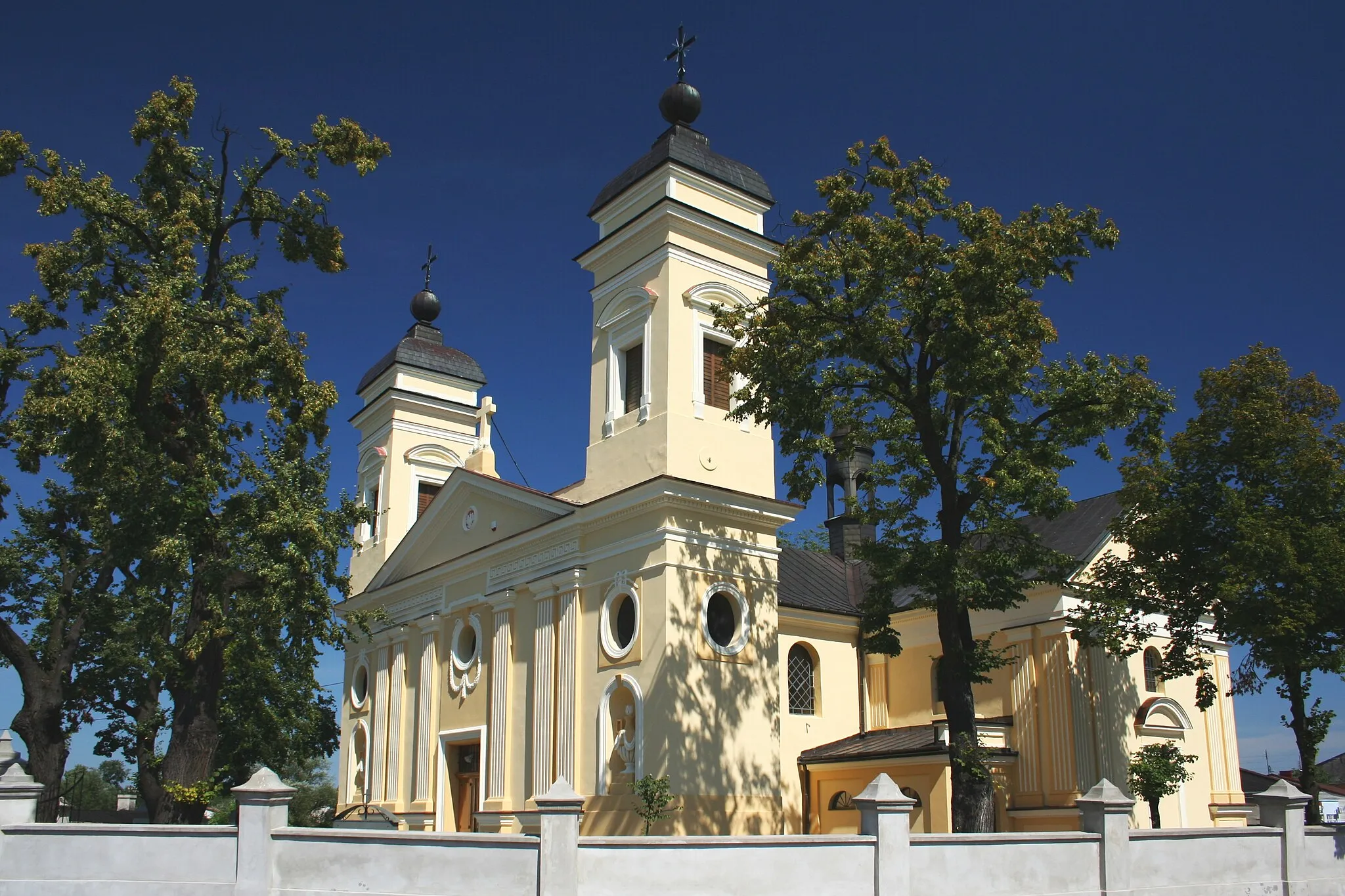 Photo showing: Saint Bartholomew churche in Szczekociny, Poland